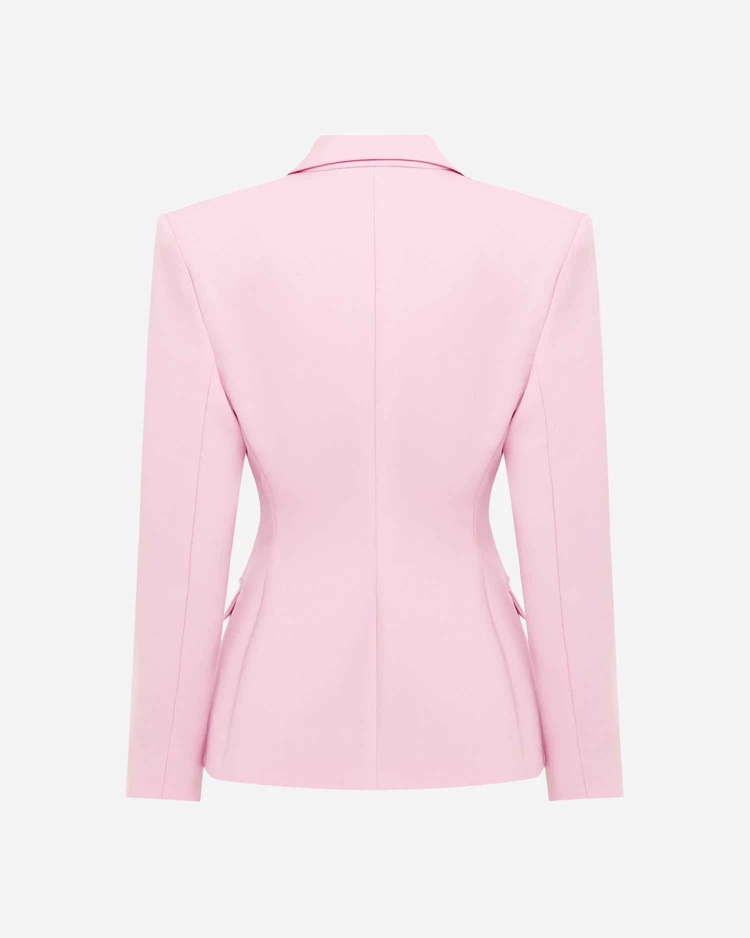 Single Breasted Contour Blazer in Wool Suiting sold by Alex Perry product image thumbnail 4