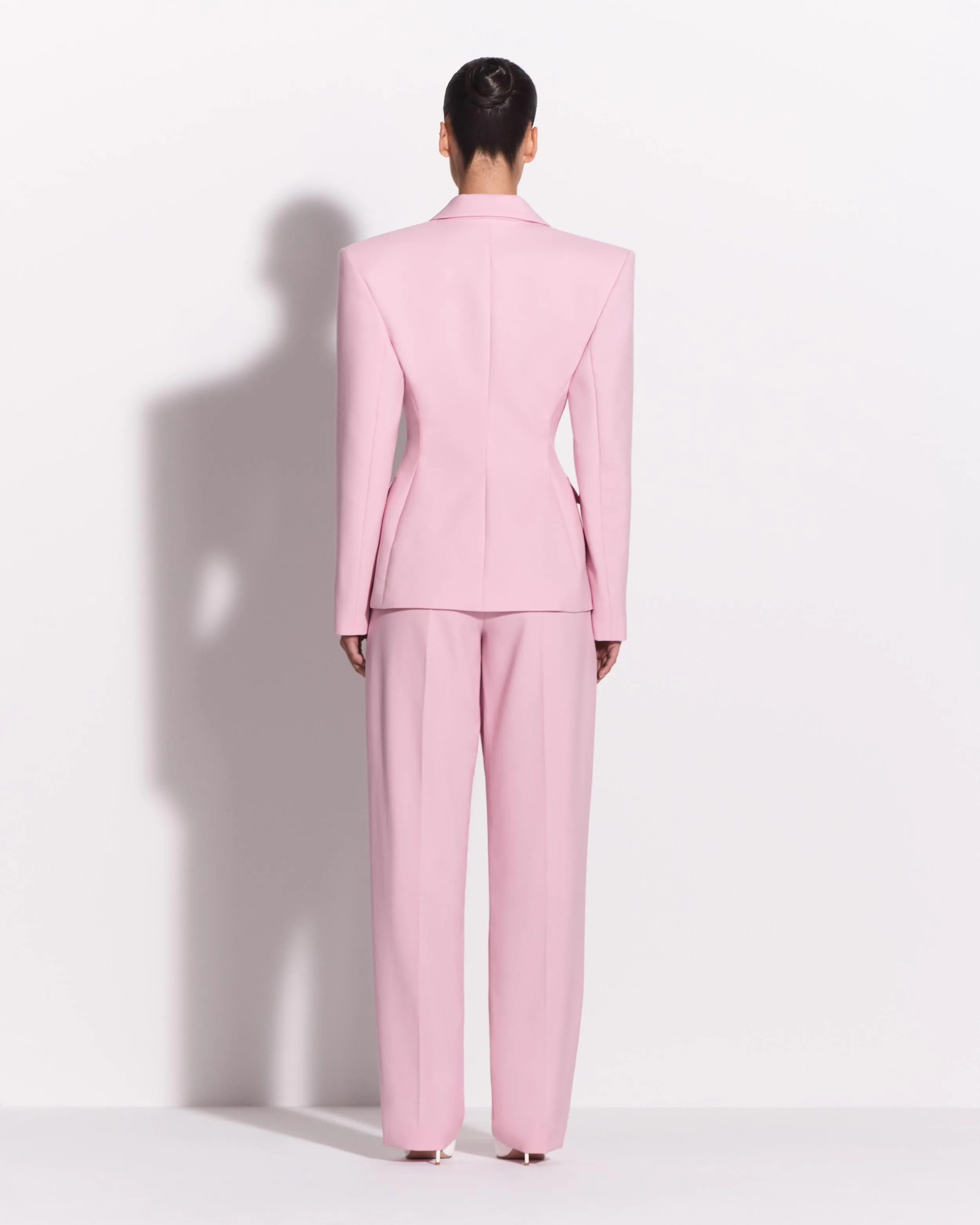 Single Breasted Contour Blazer in Wool Suiting sold by Alex Perry product image thumbnail 2