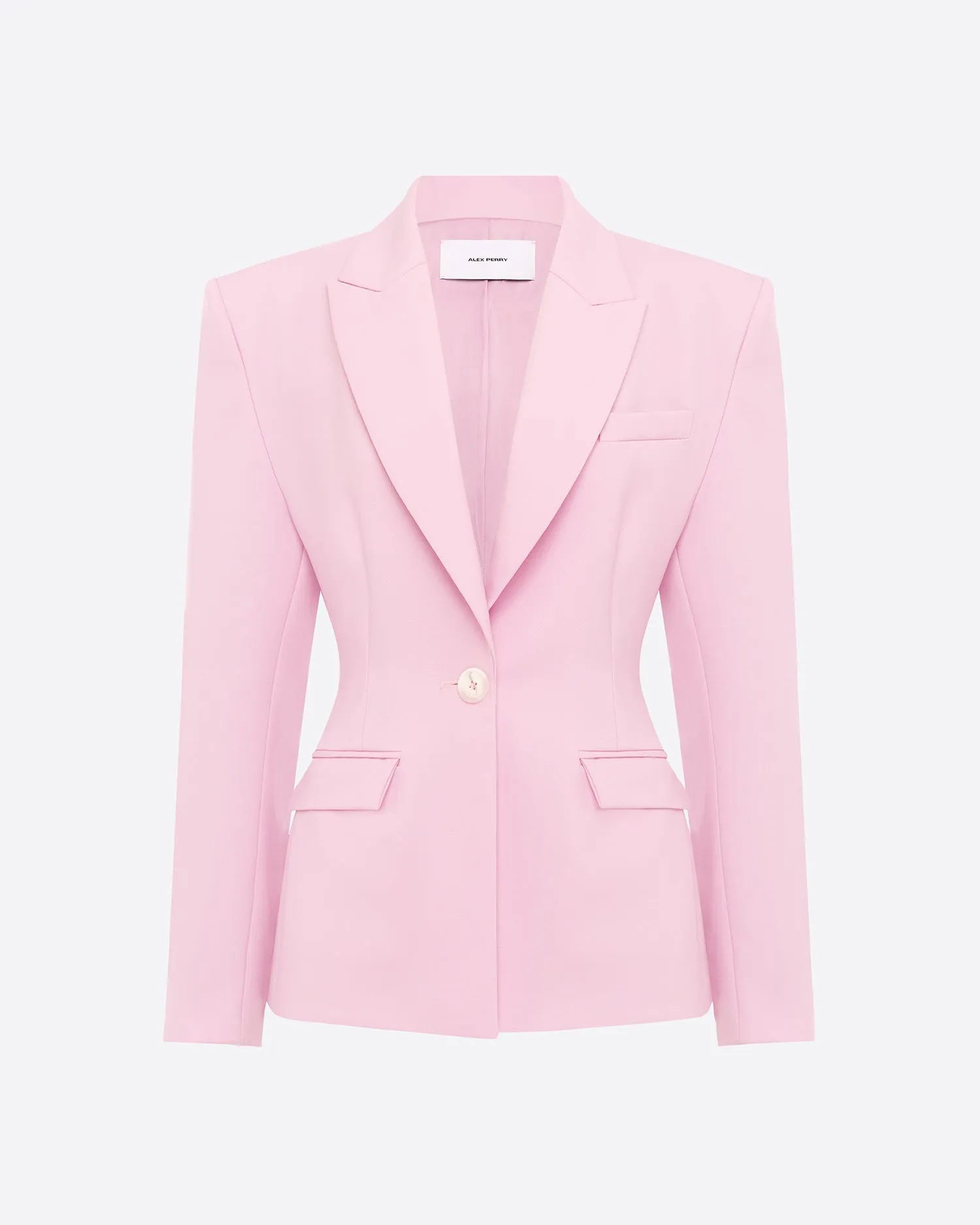 Single Breasted Contour Blazer in Wool Suiting sold by Alex Perry product image thumbnail 3