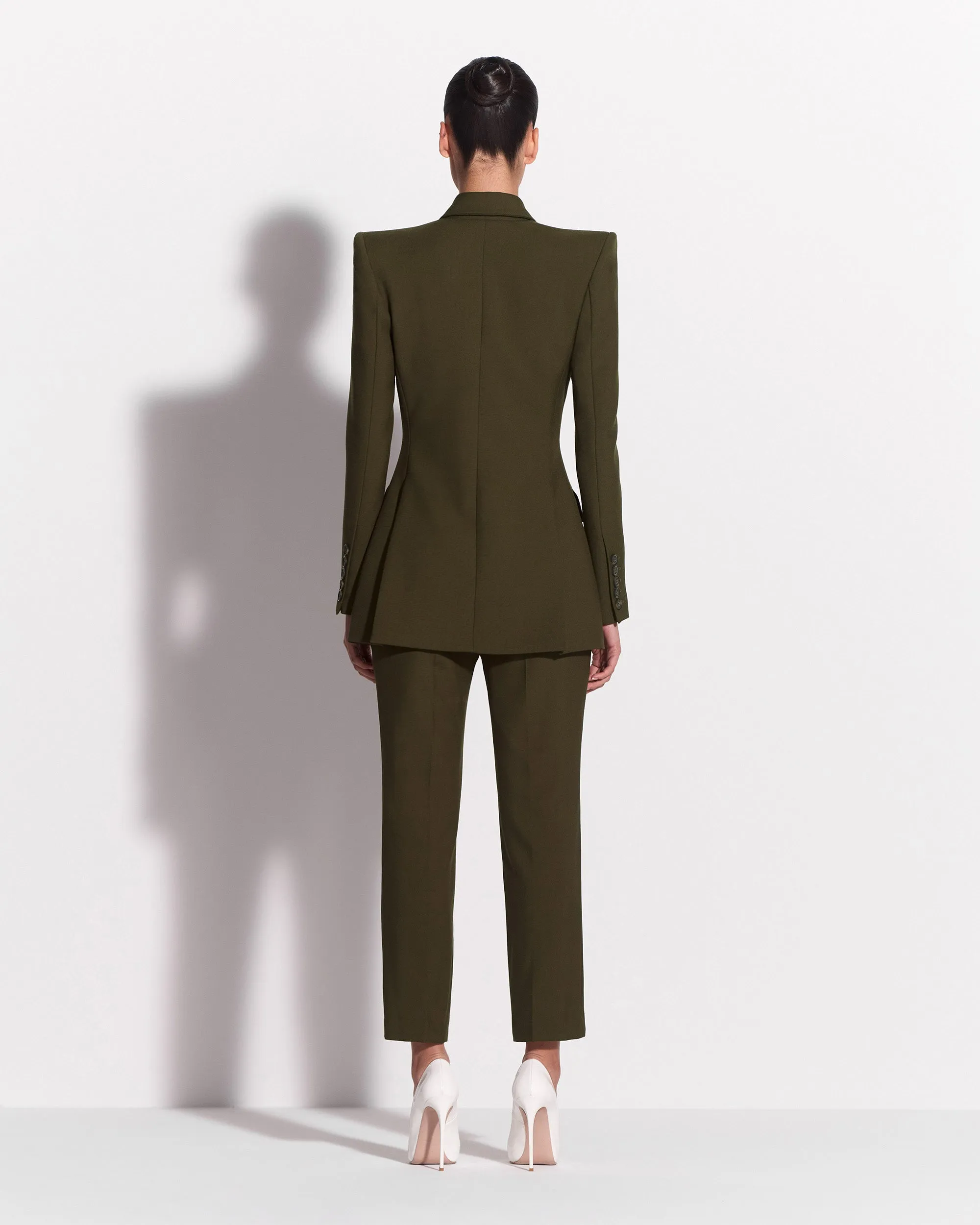 Single Breasted Fitted Blazer in Wool Suiting sold by Alex Perry product image thumbnail 2