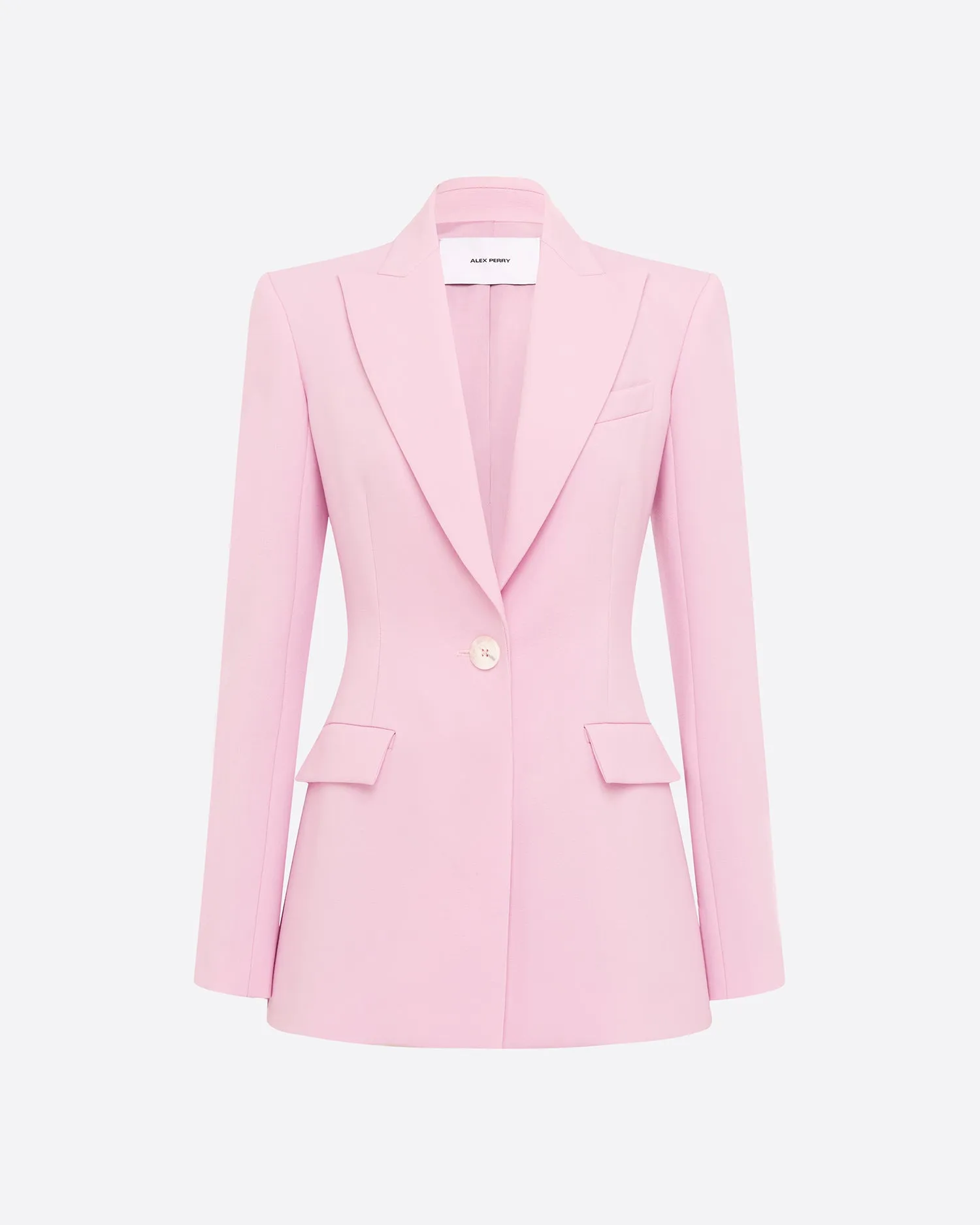 Single Breasted Fitted Blazer in Wool Suiting sold by Alex Perry product image thumbnail 3
