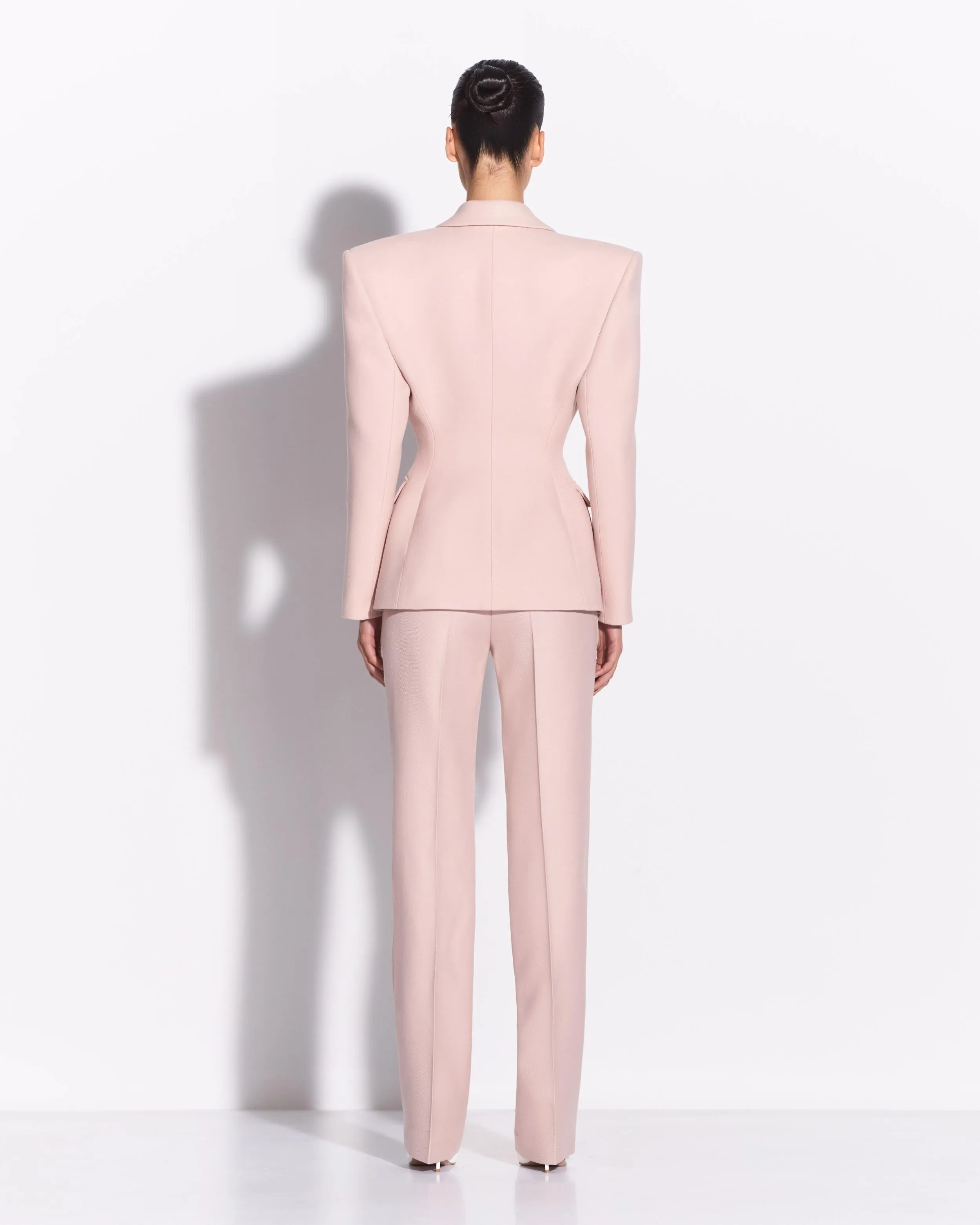 Single Breasted Contour Blazer in Wool Suiting sold by Alex Perry product image thumbnail 2