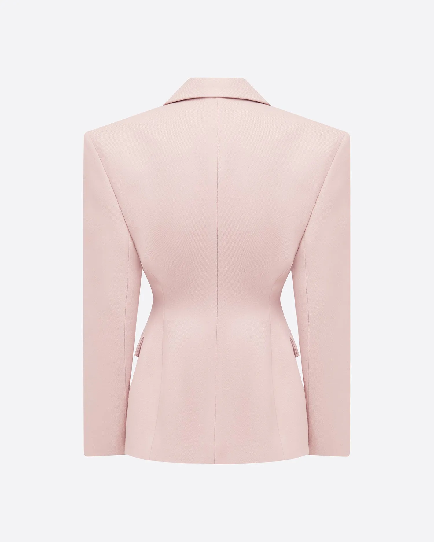 Single Breasted Contour Blazer in Wool Suiting sold by Alex Perry product image thumbnail 3