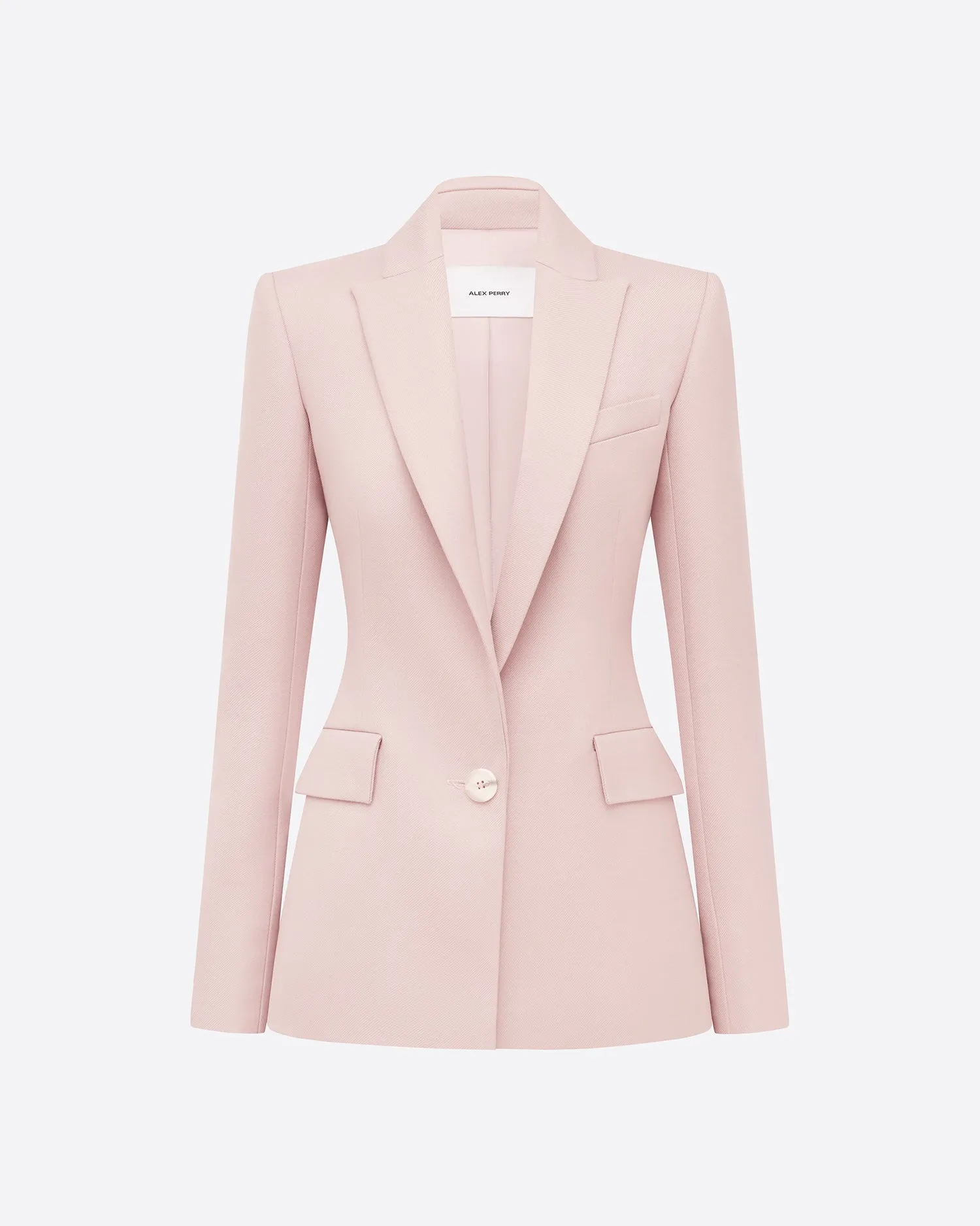Single Breasted Fitted Blazer in Wool Suiting sold by Alex Perry product image thumbnail 4