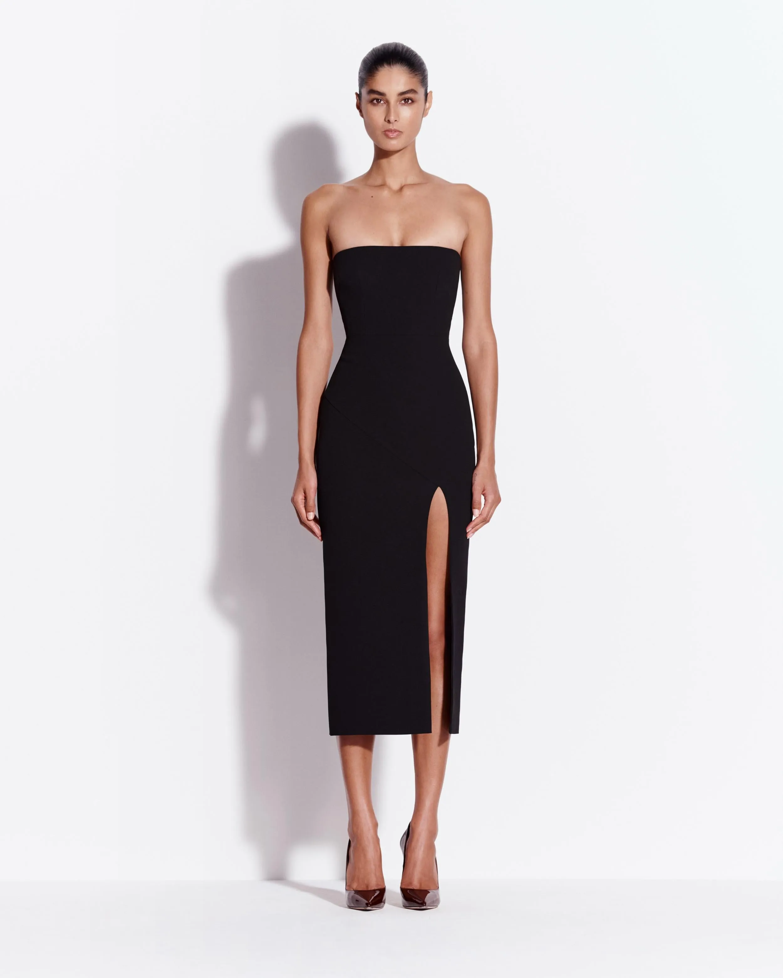 Strapless Dress in Crepe sold by Alex Perry