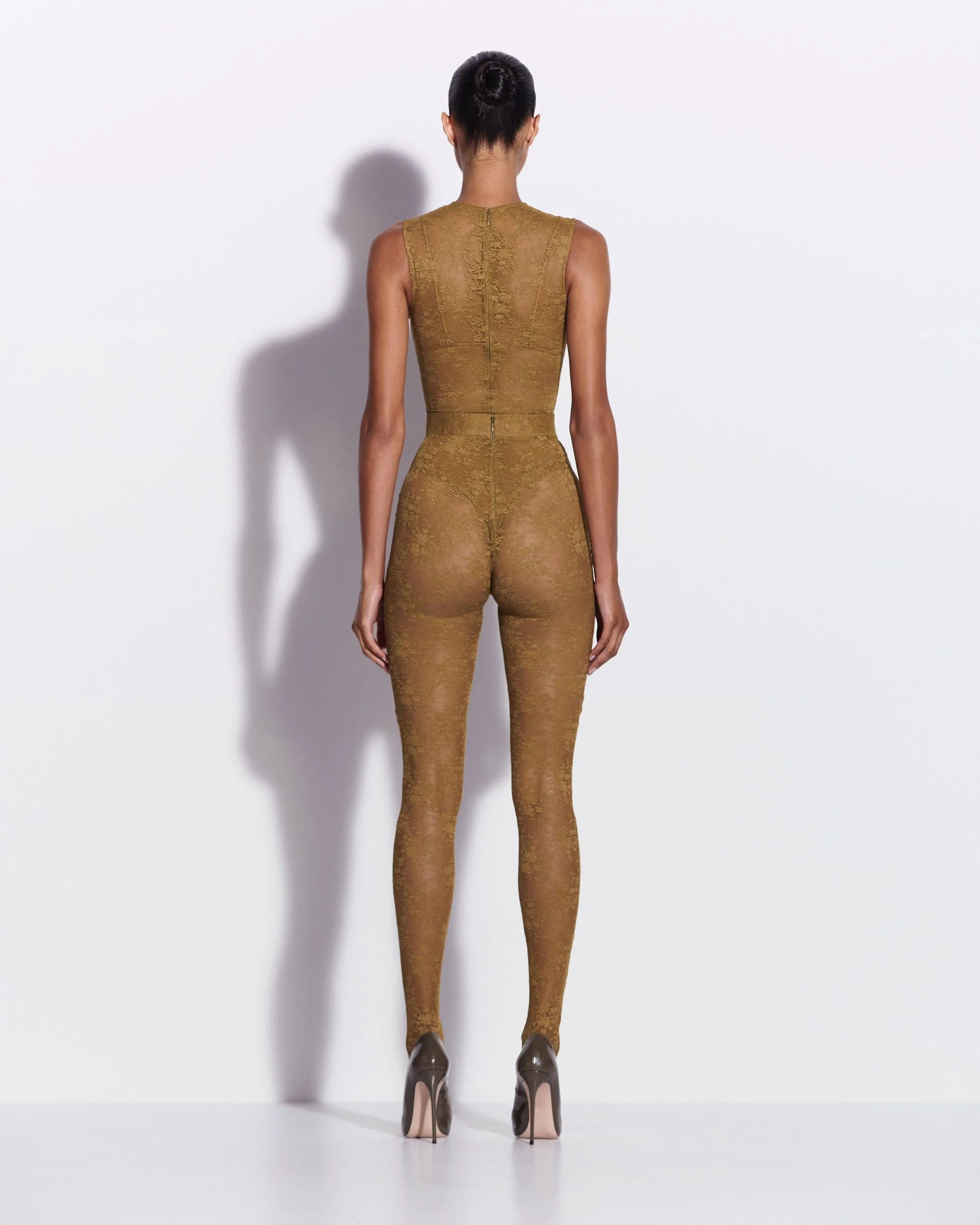 Sleeveless Bodysuit in Lace sold by Alex Perry product image thumbnail 2