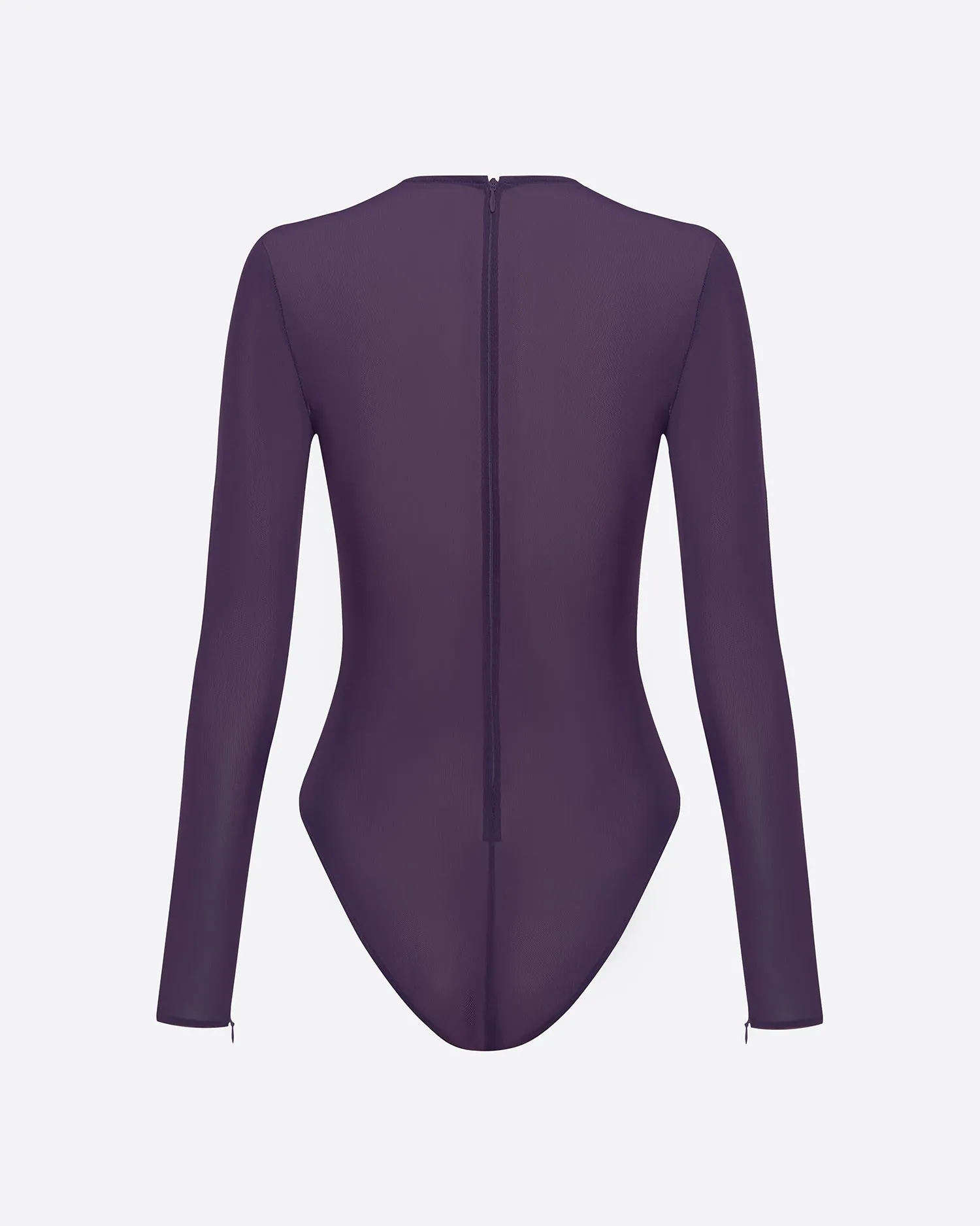 Long Sleeve Bodysuit in Stretch Mesh sold by Alex Perry product image thumbnail 3