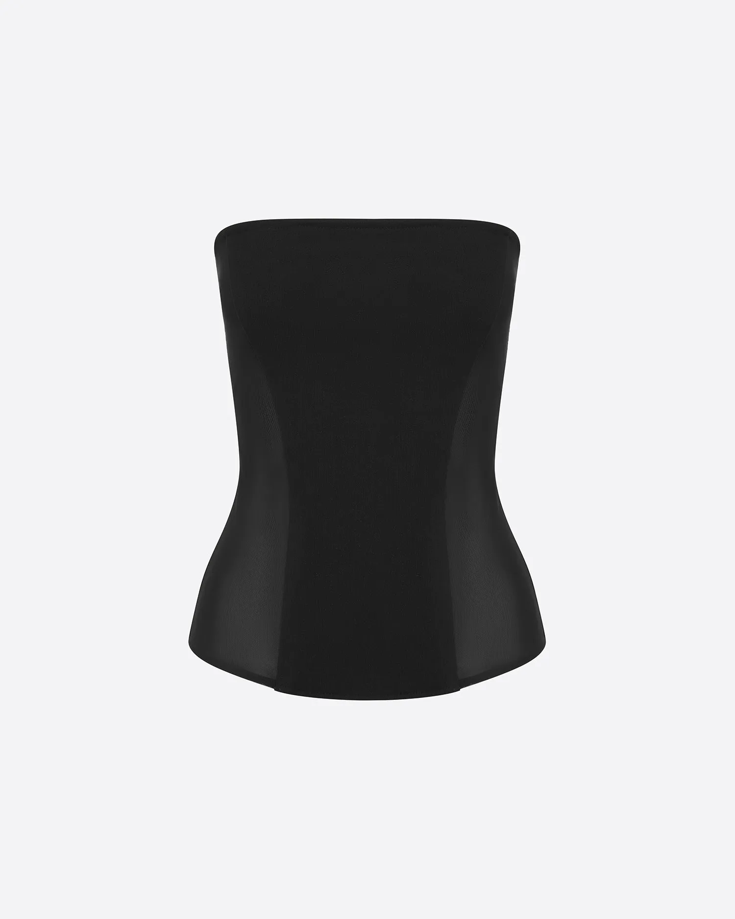 Strapless Longline Corset in Stretch Mesh sold by Alex Perry product image thumbnail 3