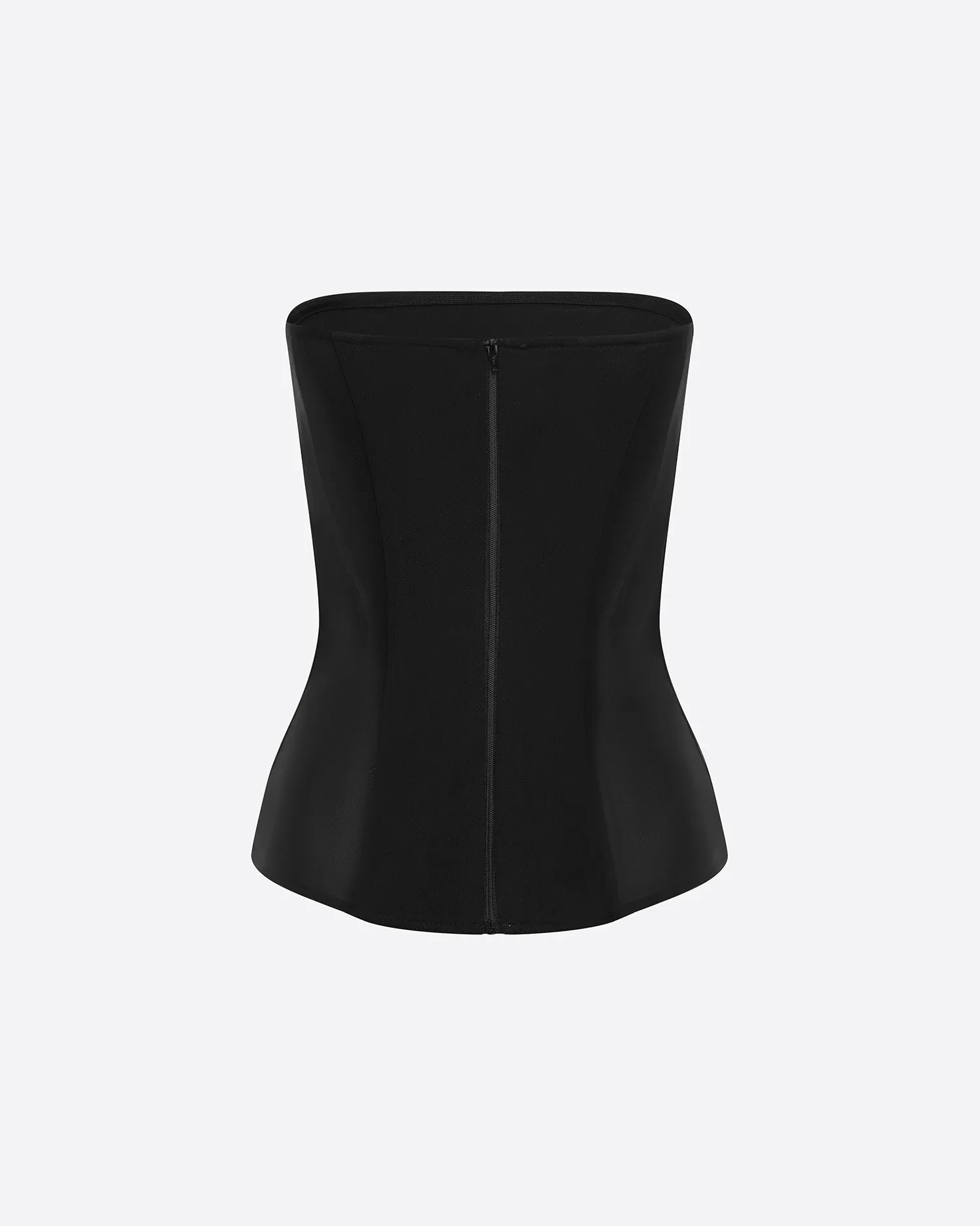 Strapless Longline Corset in Stretch Mesh sold by Alex Perry product image thumbnail 4