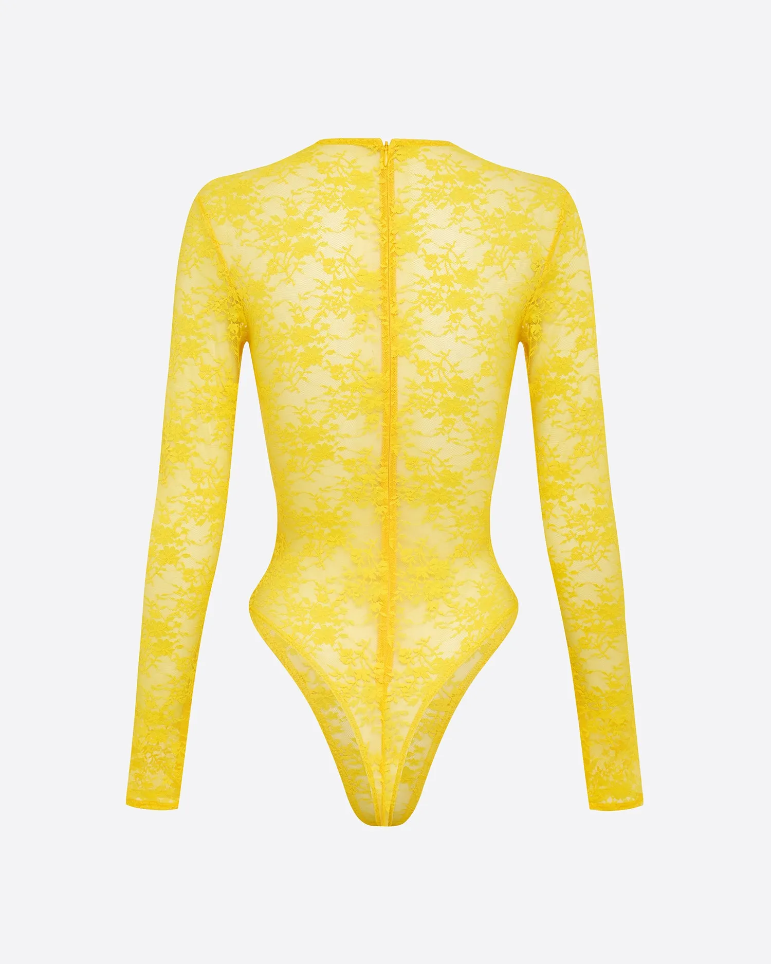 Long Sleeve Bodysuit in Lace sold by Alex Perry product image thumbnail 4