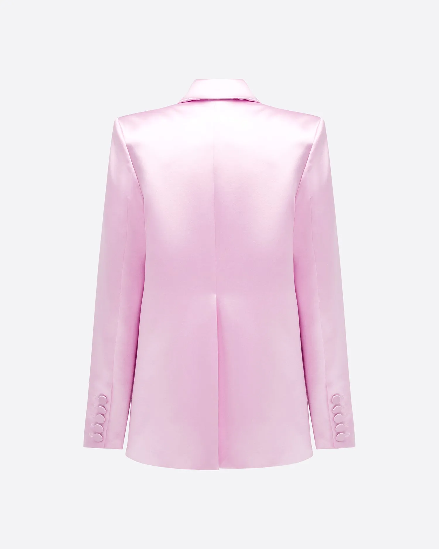 Double Breasted Oversize Blazer in Duchess Satin sold by Alex Perry product image thumbnail 4