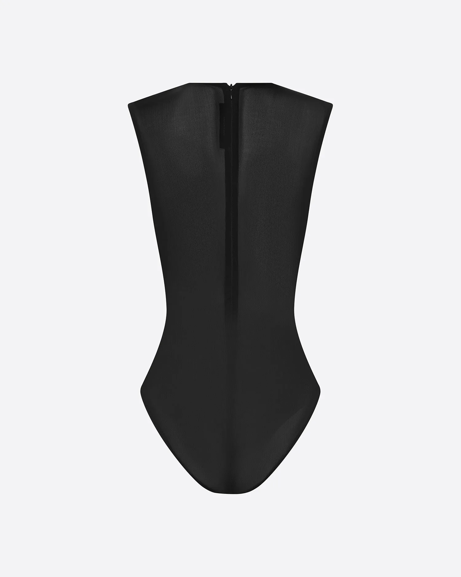 Sleeveless Bodysuit in Stretch Mesh sold by Alex Perry product image thumbnail 3
