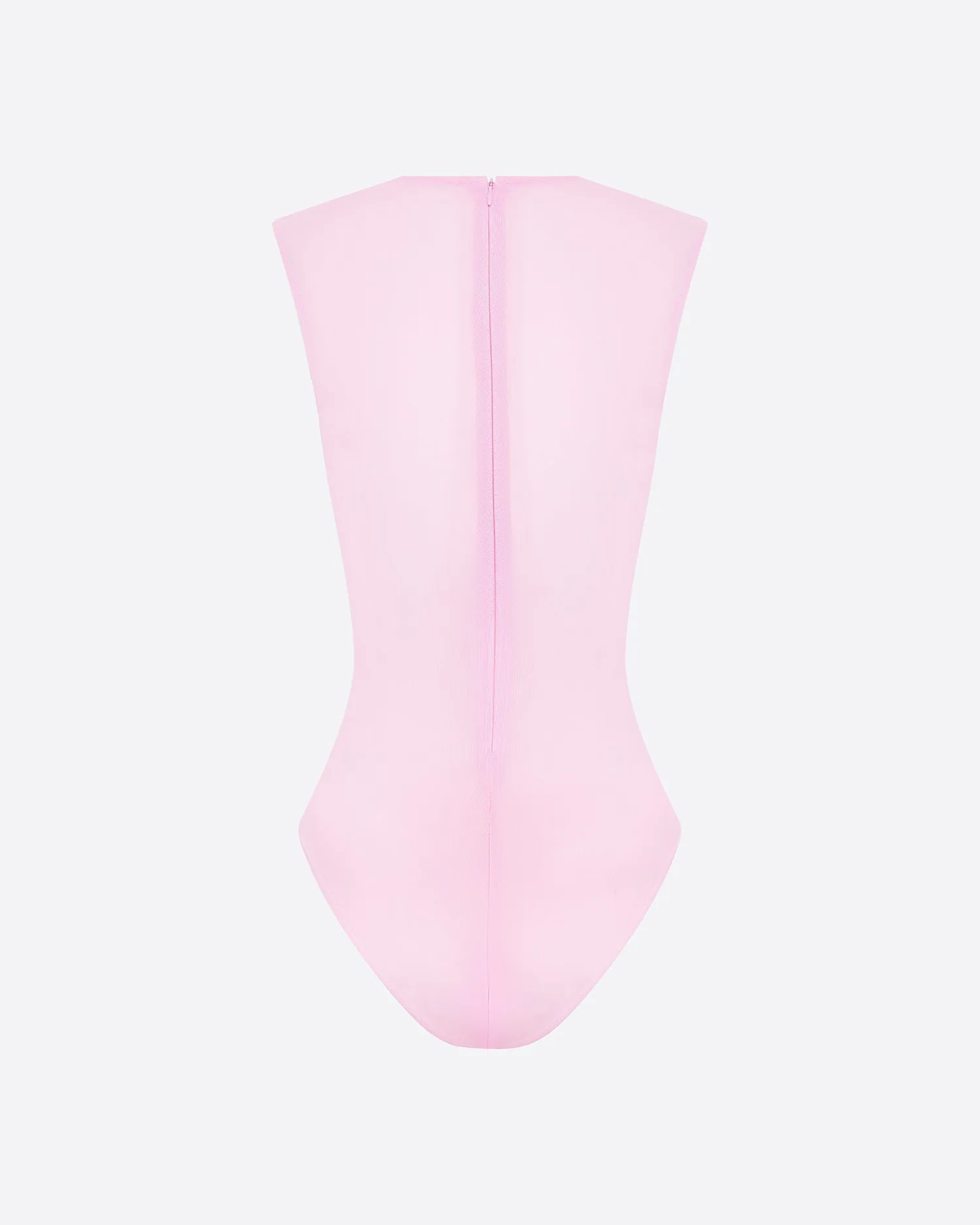 Sleeveless Bodysuit in Stretch Mesh sold by Alex Perry product image thumbnail 3