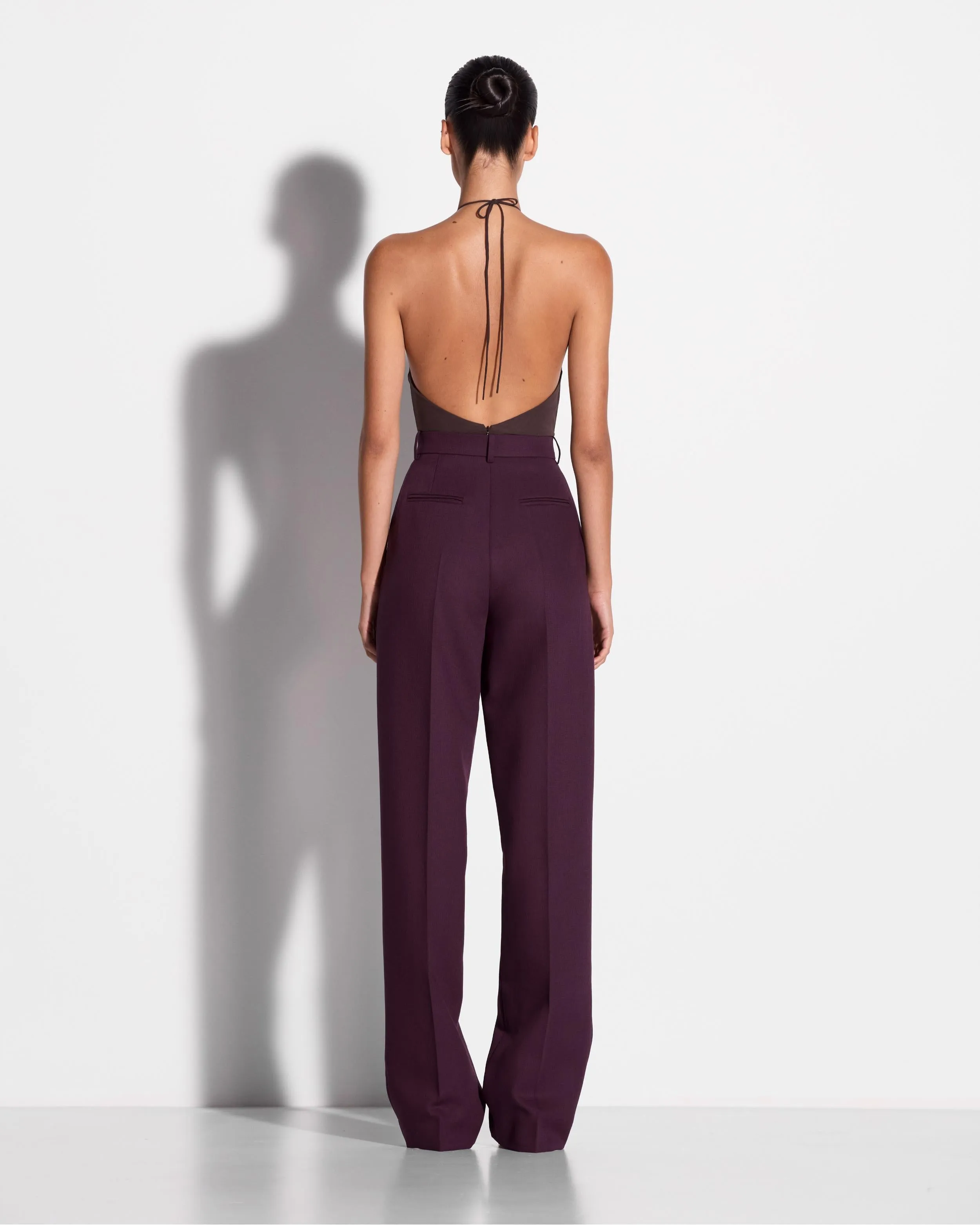 Tapered Trouser in Wool Suiting sold by Alex Perry product image thumbnail 2
