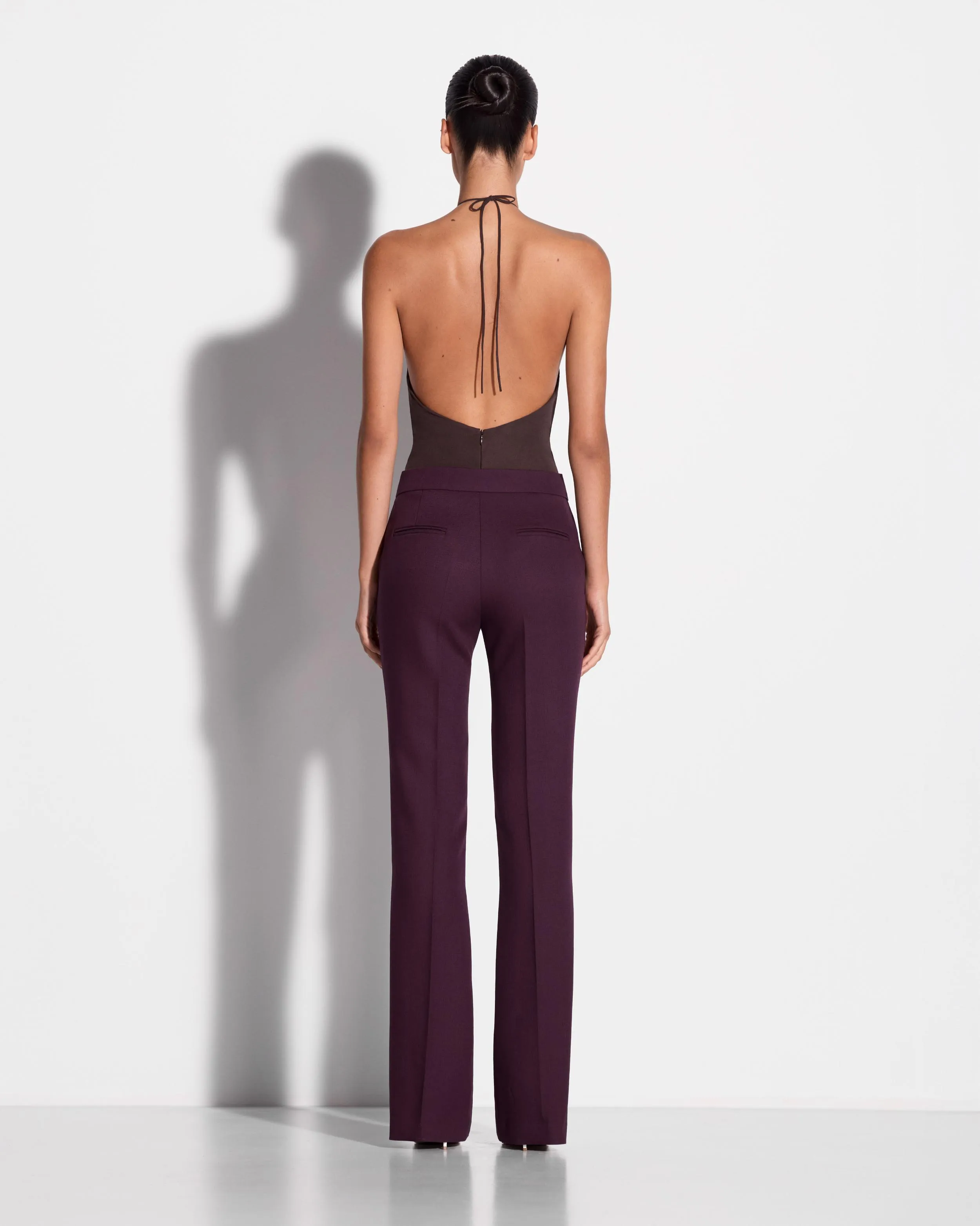 Flare Trouser in Wool Suiting sold by Alex Perry product image thumbnail 2