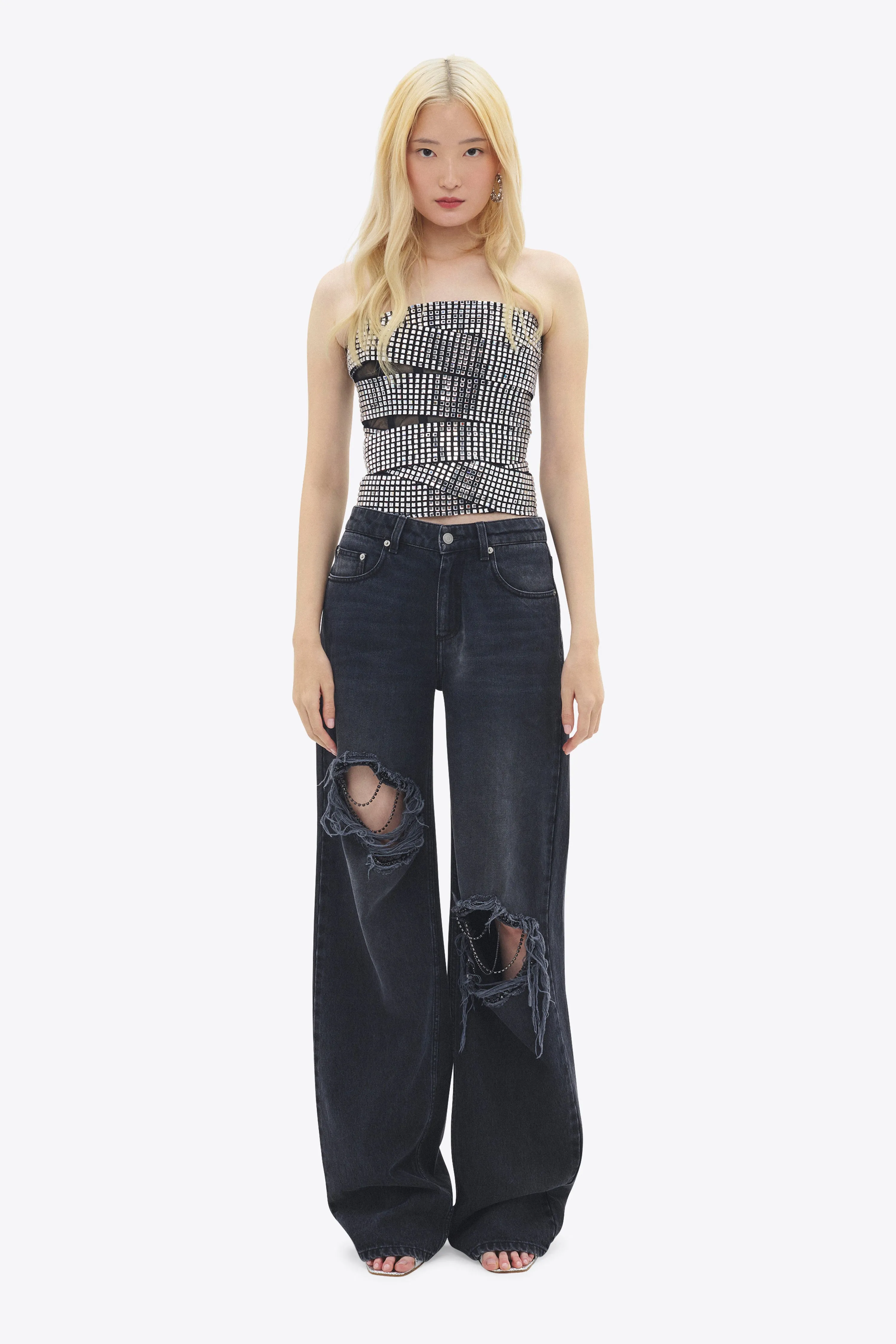 Disco Ball Top sold by AREA NYC product image thumbnail 3