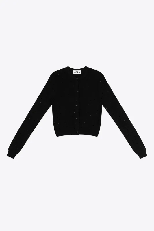 Girly Rib Knit Cardigan made by AREA NYC
