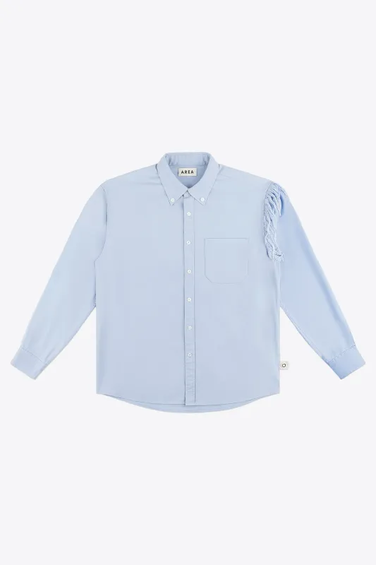 Deconstructed Satin Oxford Shirt made by AREA NYC