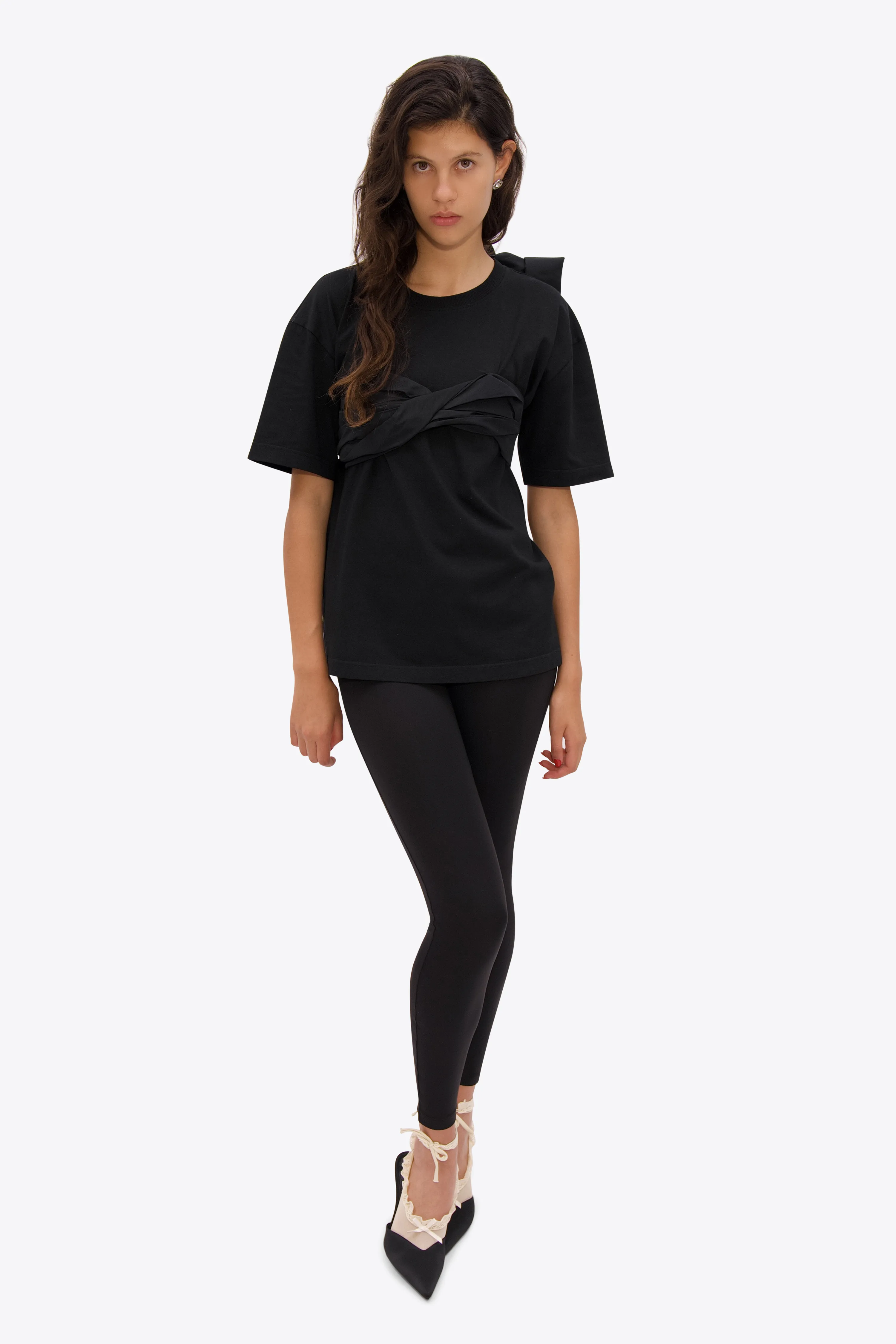 Taffeta Knot T-Shirt sold by AREA NYC product image thumbnail 3