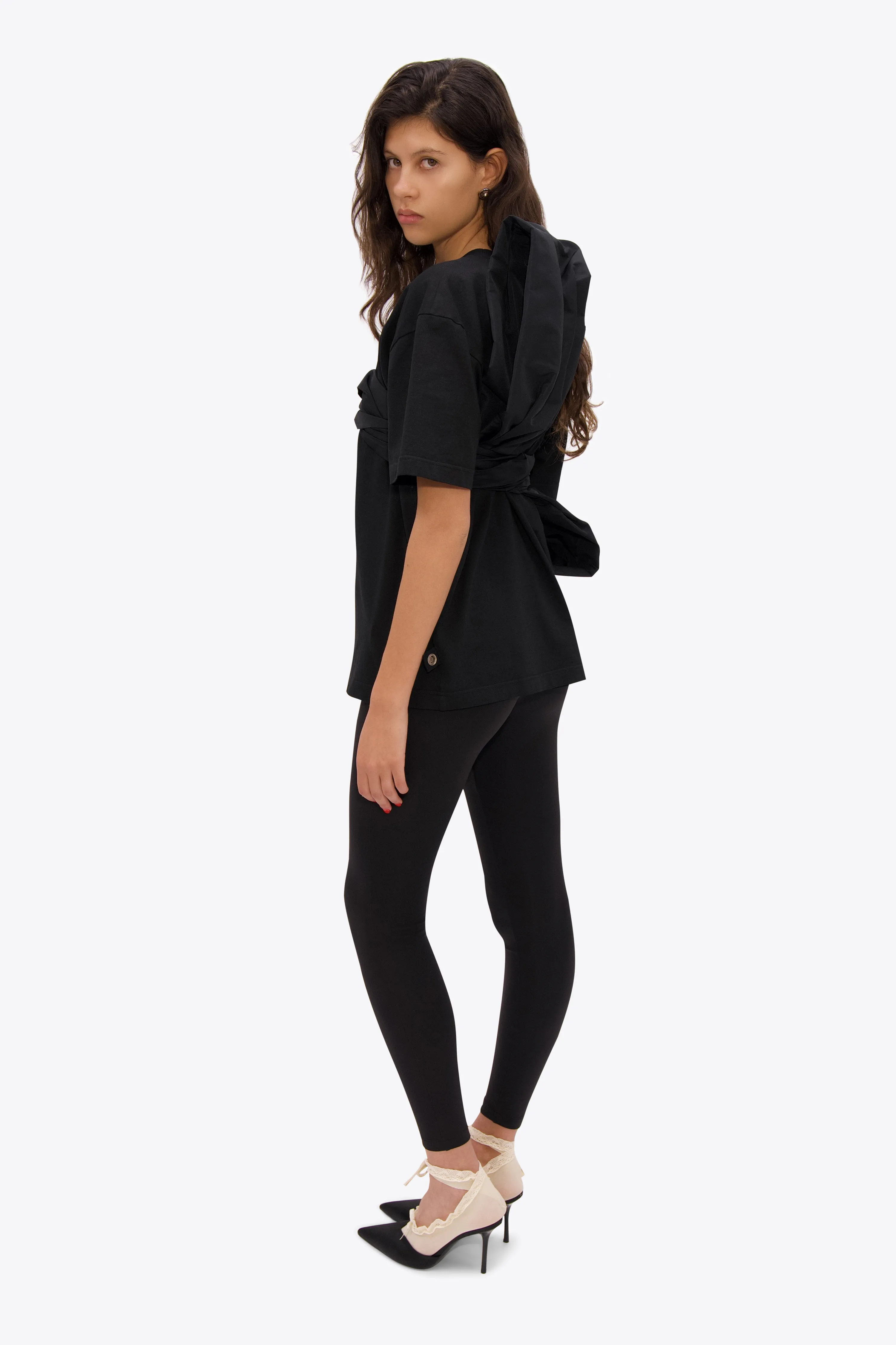 Taffeta Knot T-Shirt sold by AREA NYC product image thumbnail 5