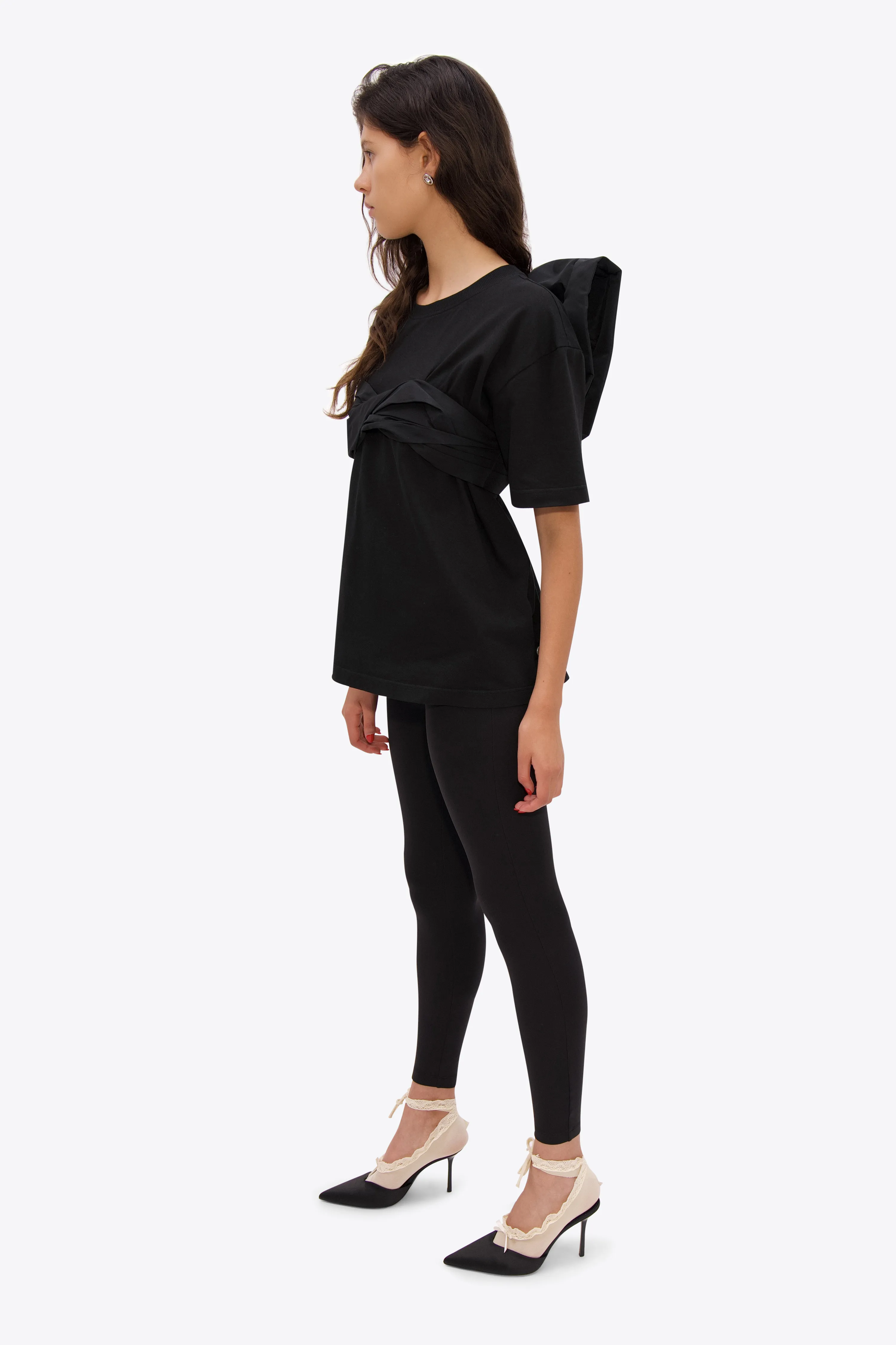 Taffeta Knot T-Shirt sold by AREA NYC product image thumbnail 4