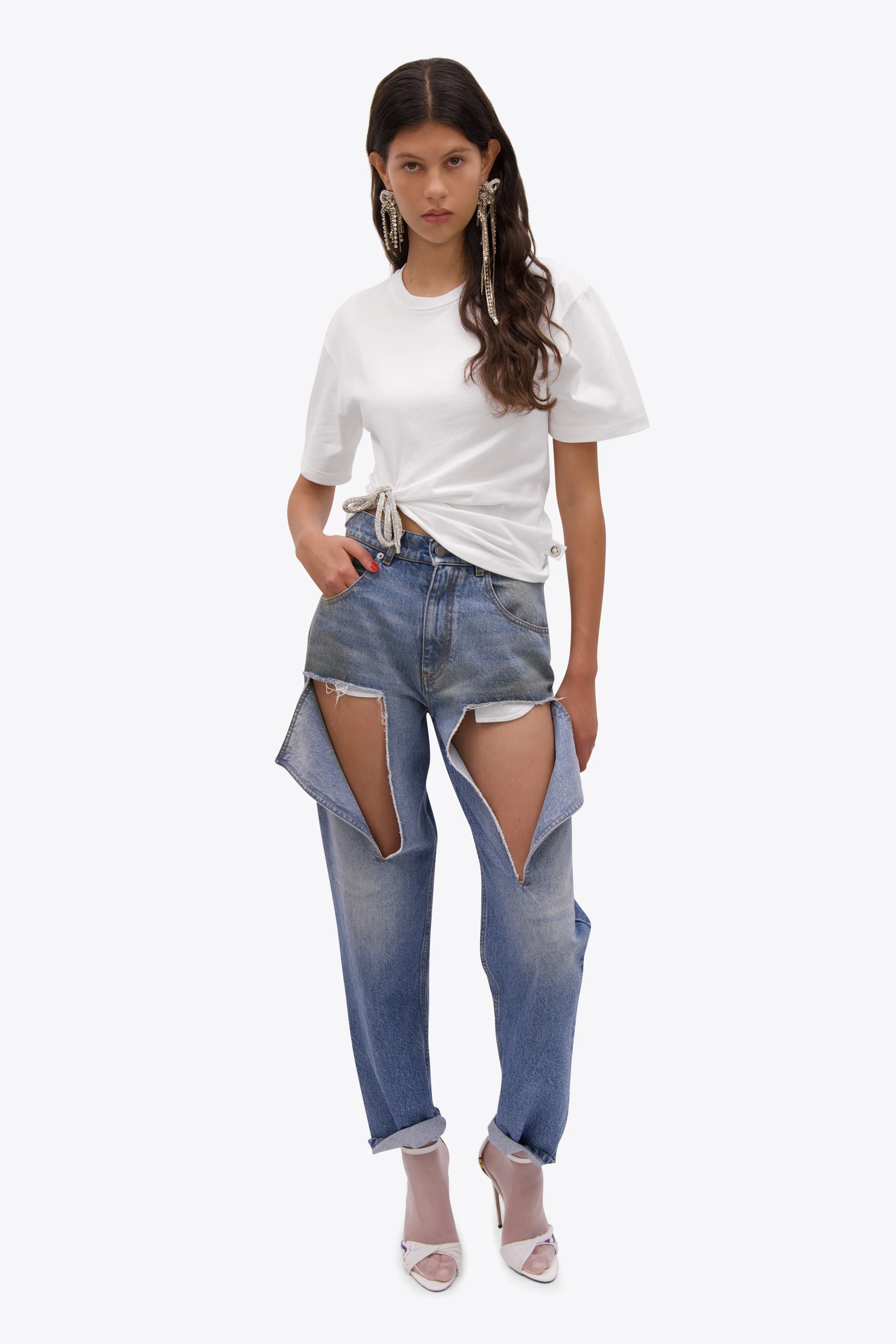 Crystal Knot T-Shirt sold by AREA NYC product image thumbnail 2