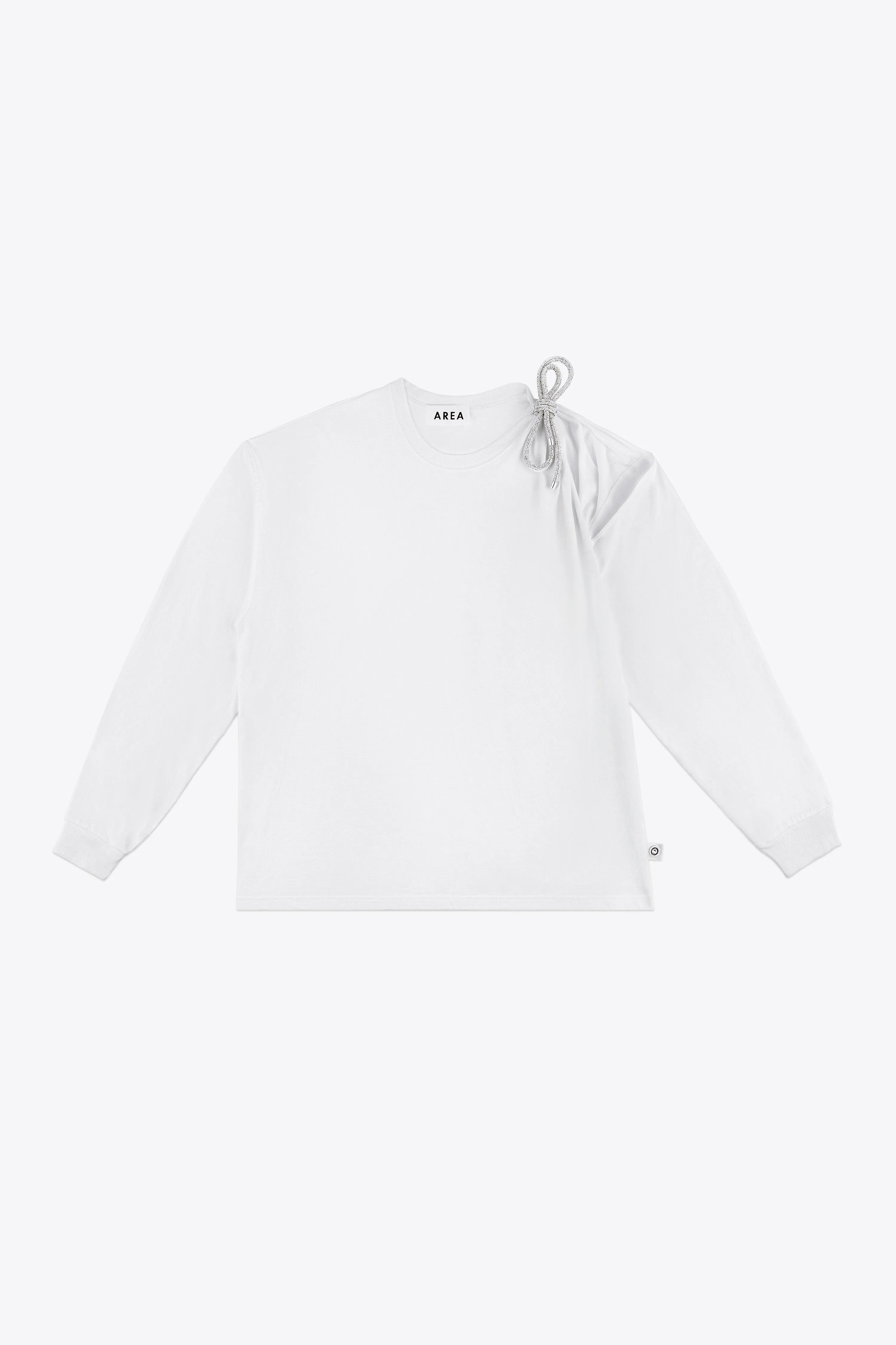 Crystal Knot Long Sleeve T-Shirt sold by AREA NYC