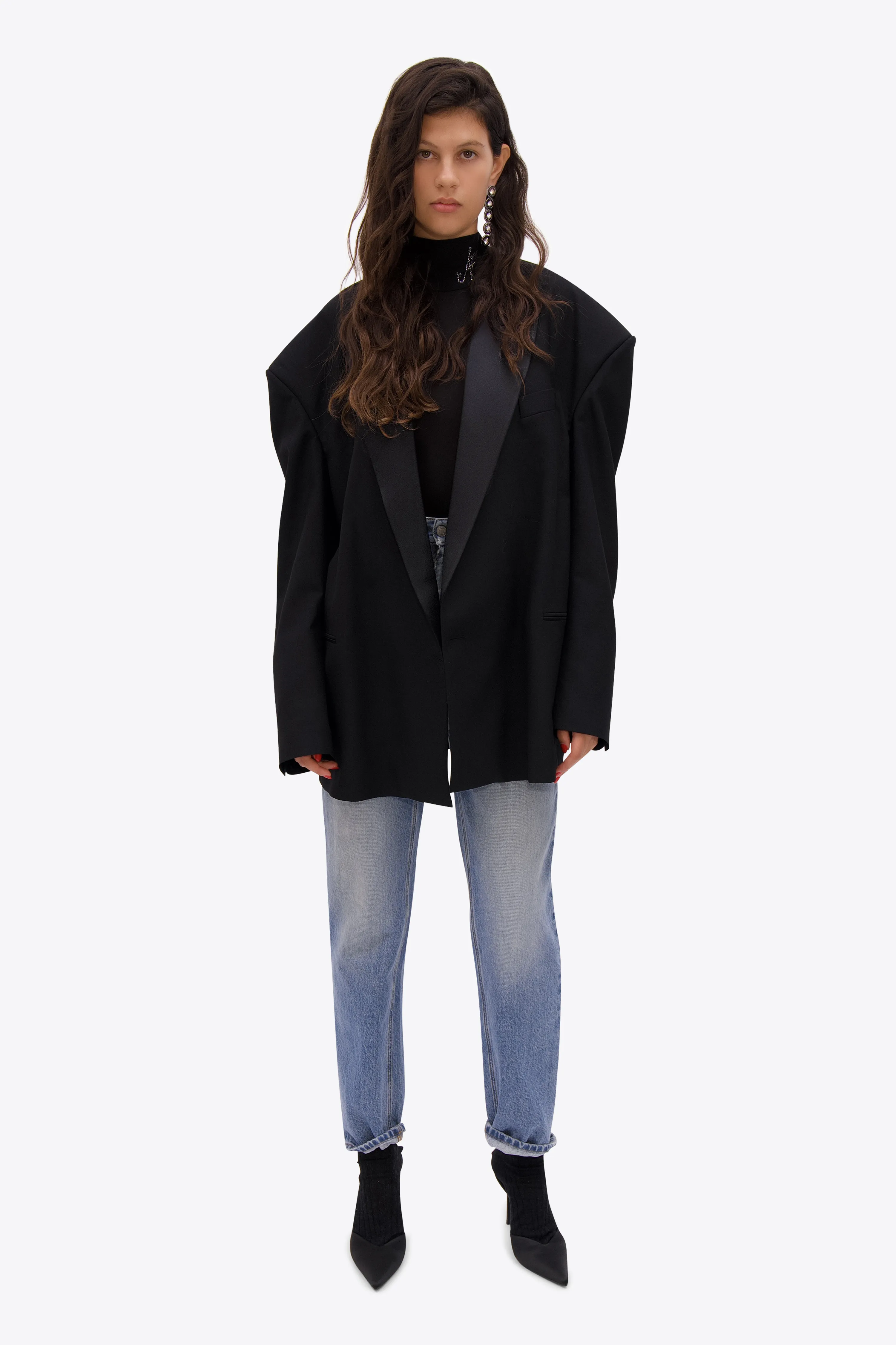 Big Blazer sold by AREA NYC product image thumbnail 3