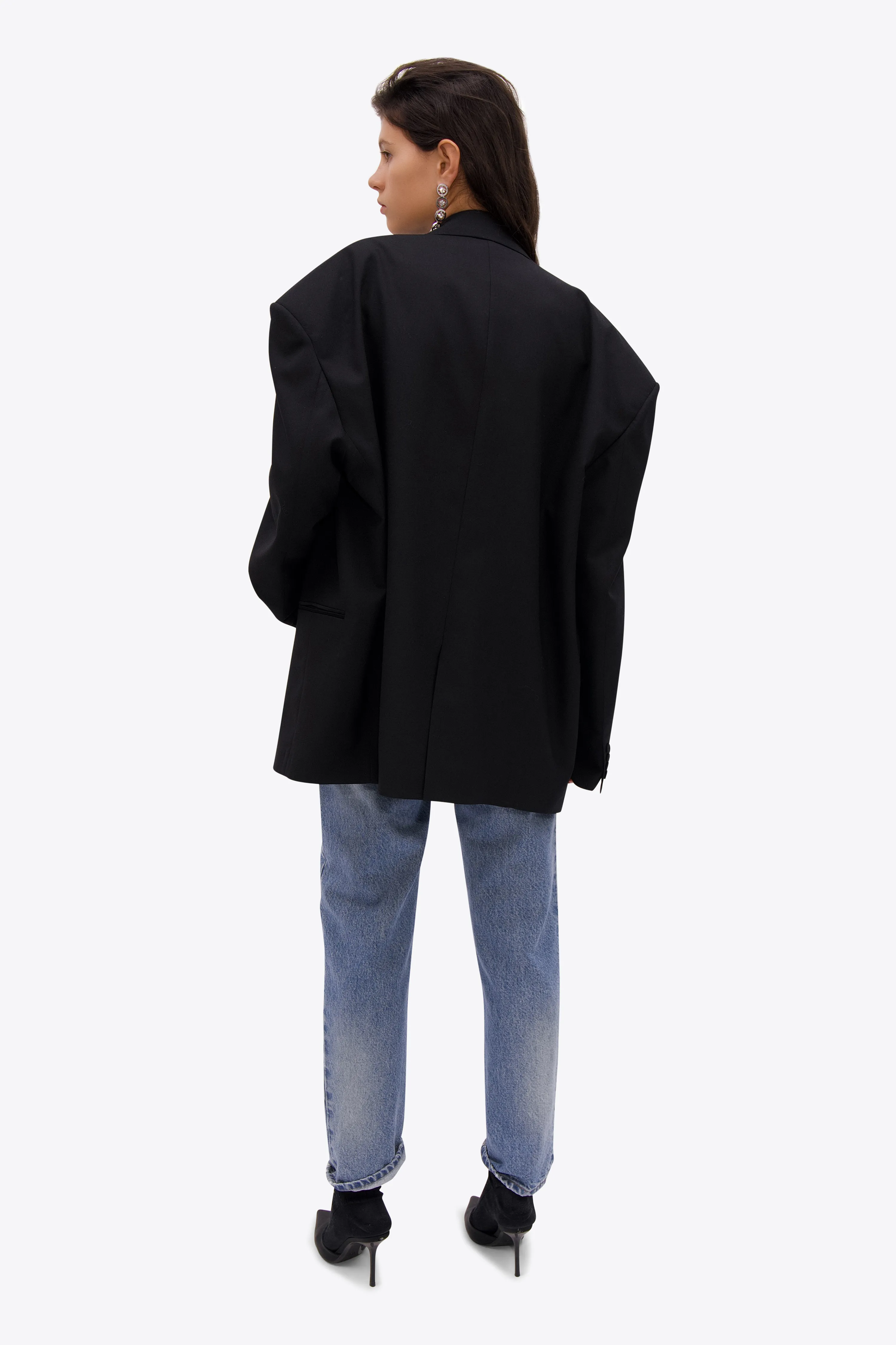Big Blazer sold by AREA NYC product image thumbnail 5