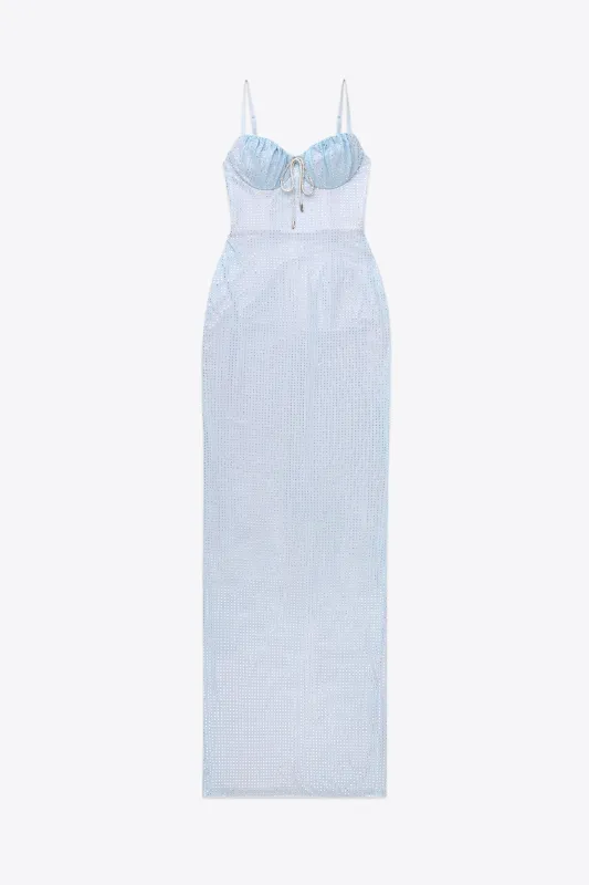 Crystal Hotfix Gown made by AREA NYC