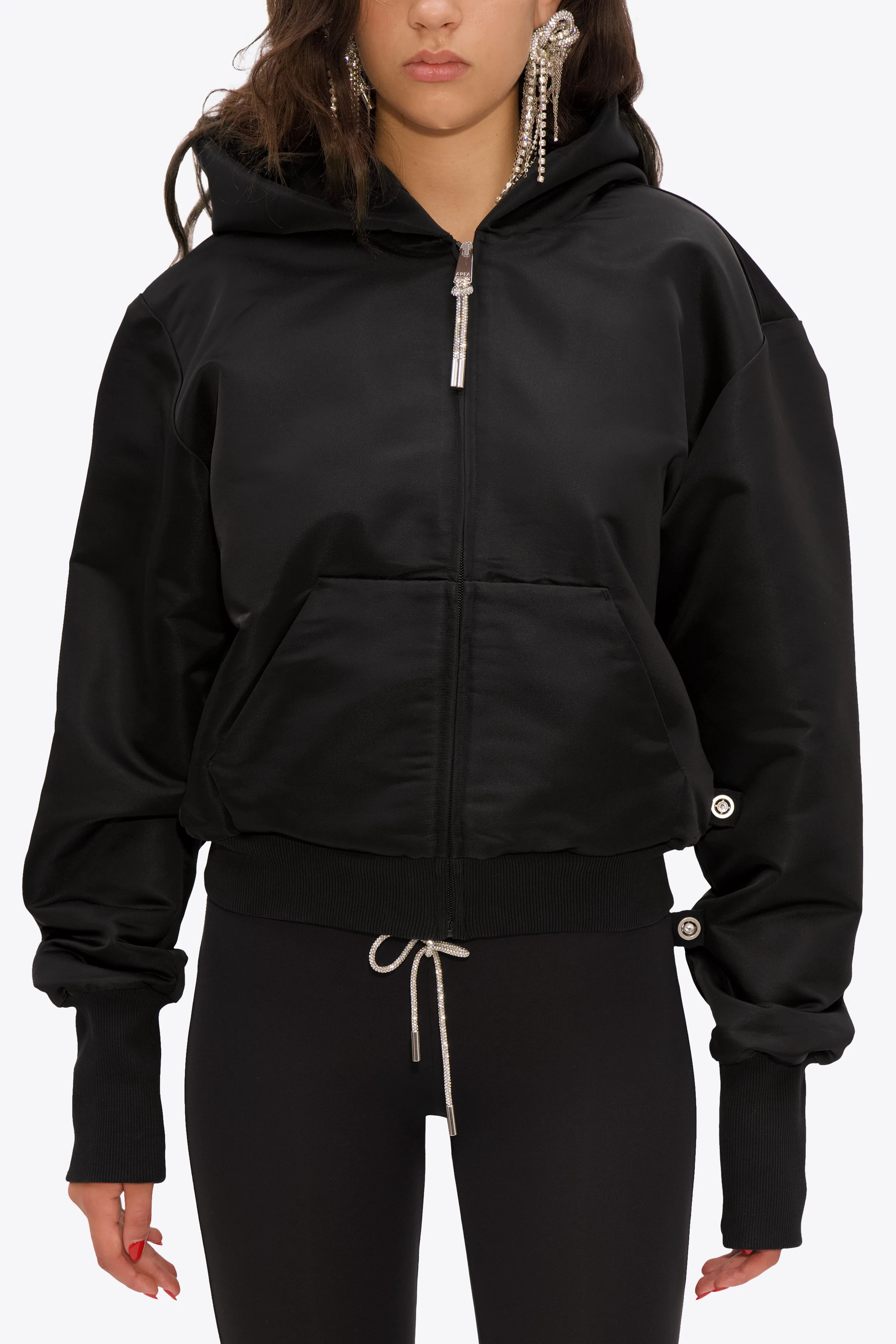 Satin Hoodie sold by AREA NYC product image thumbnail 5