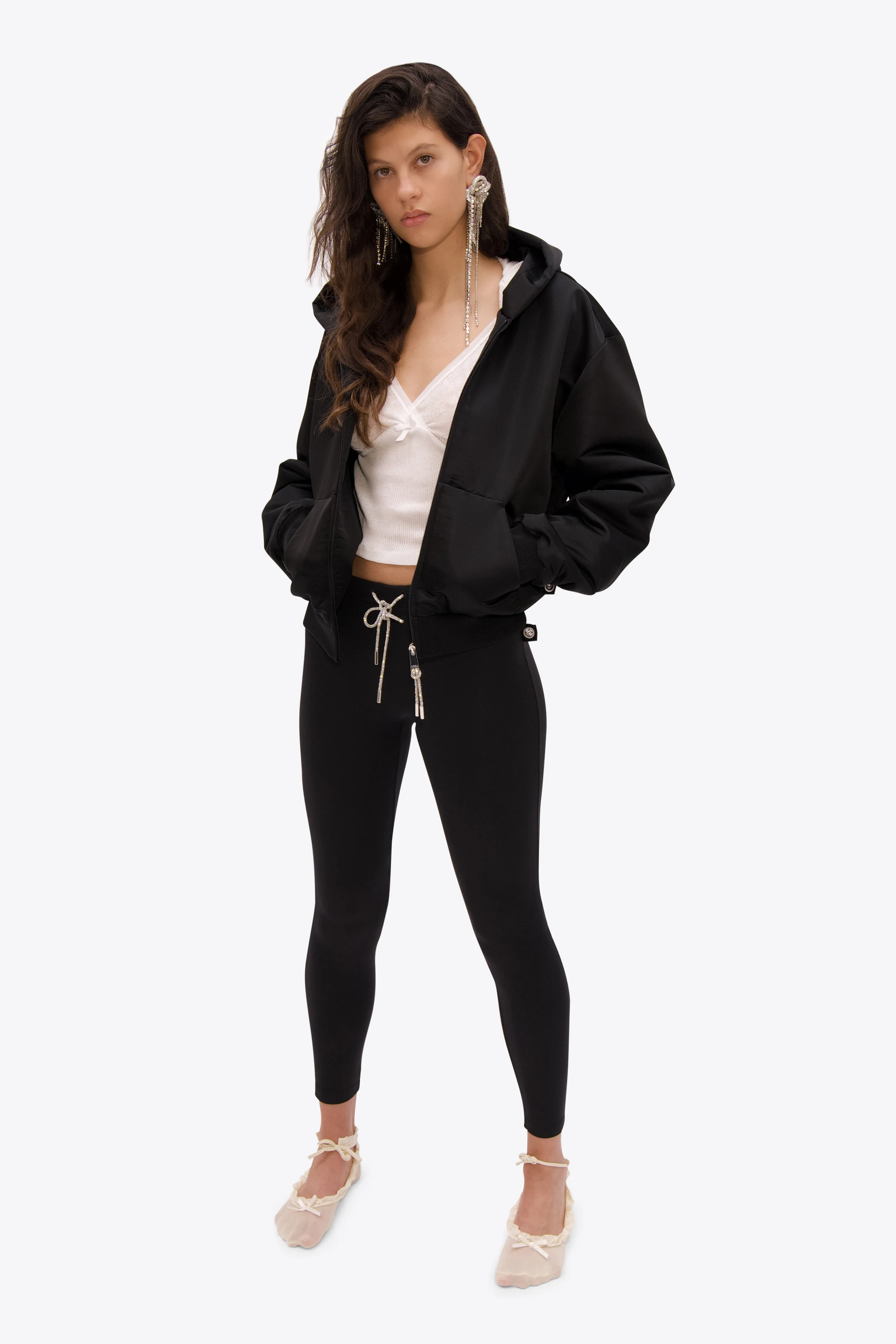 Satin Hoodie sold by AREA NYC product image thumbnail 3