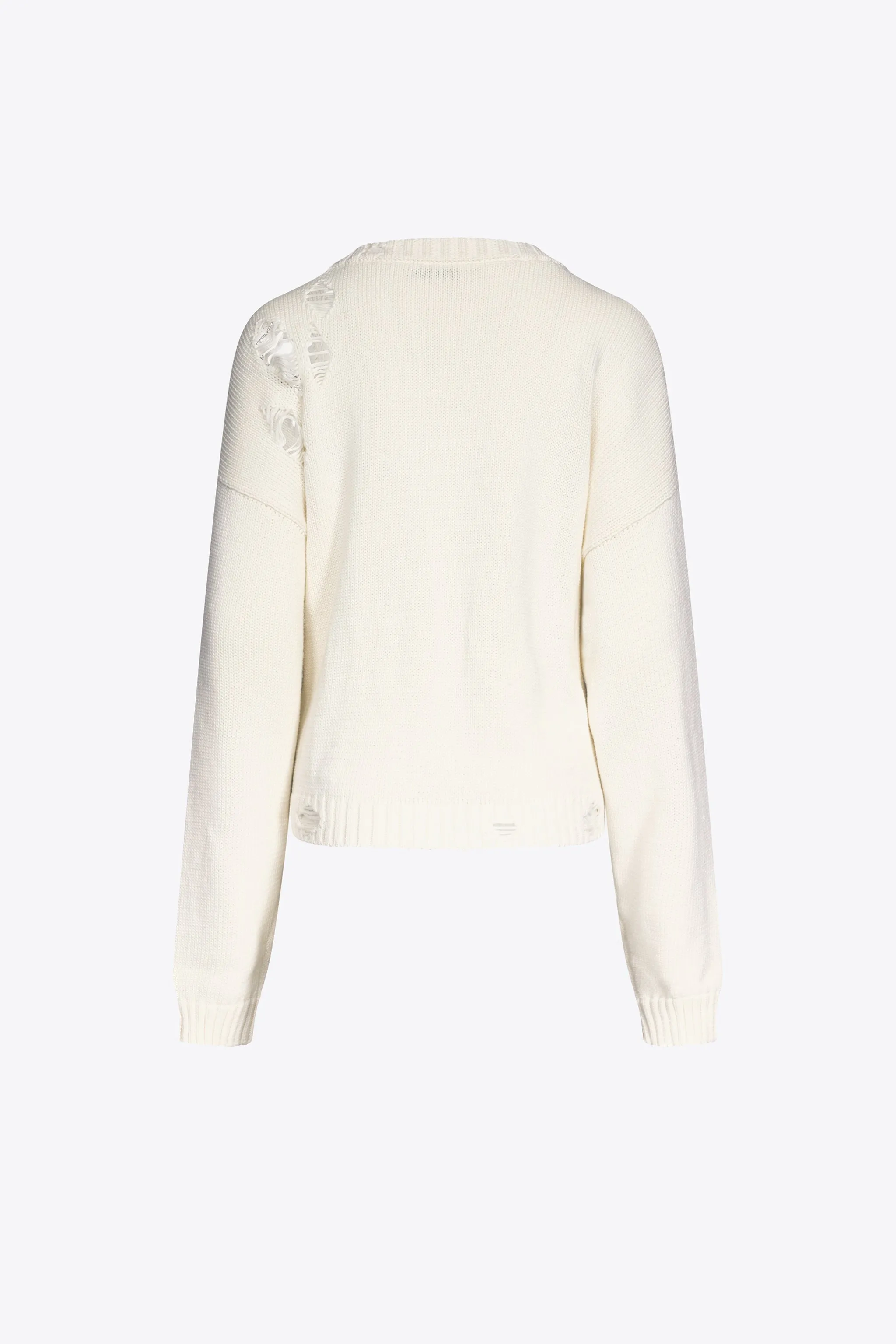 Distressed Crystal Cardigan sold by AREA NYC product image thumbnail 2