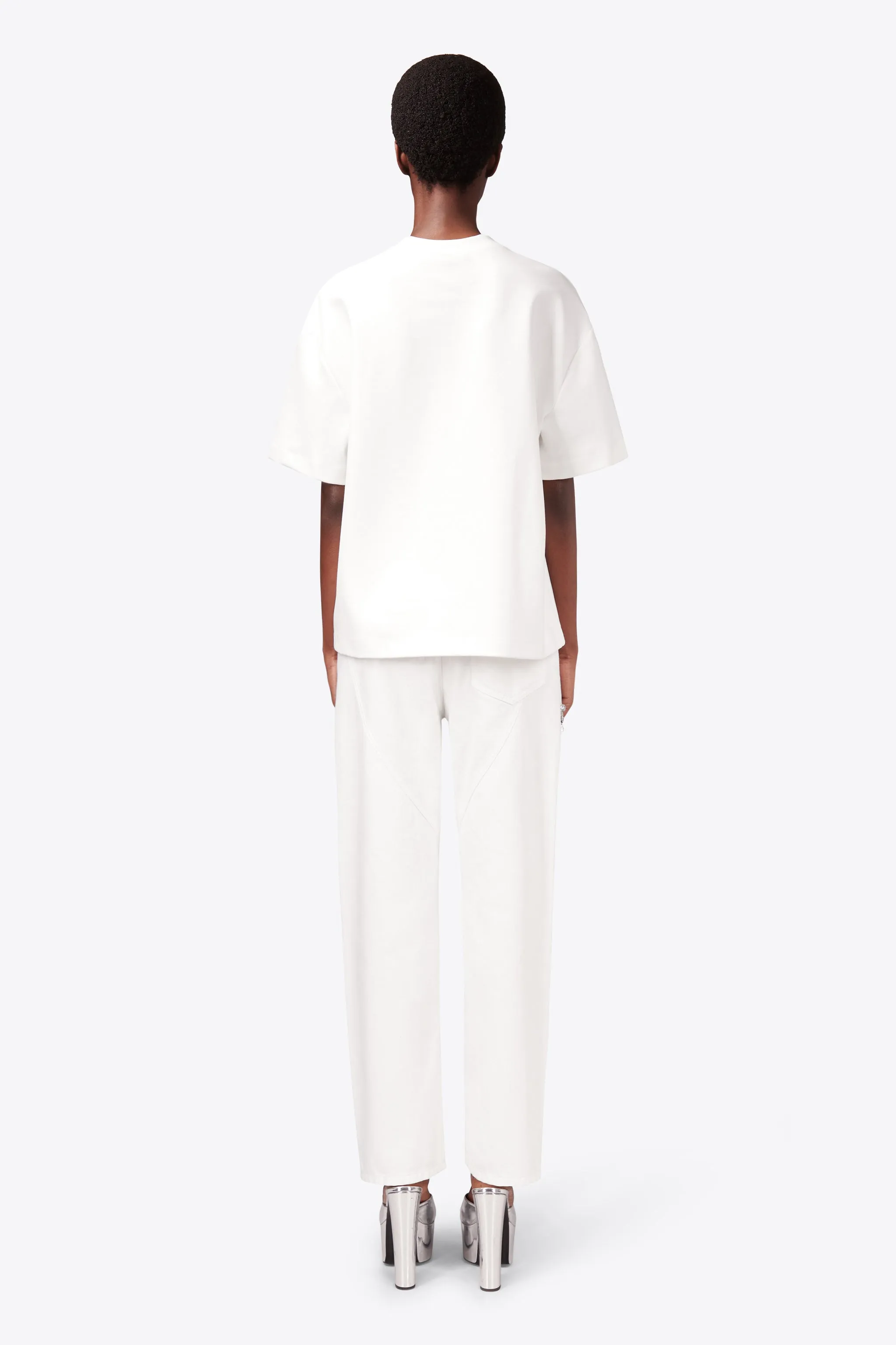 Crystal Slit Jean sold by AREA NYC product image thumbnail 5