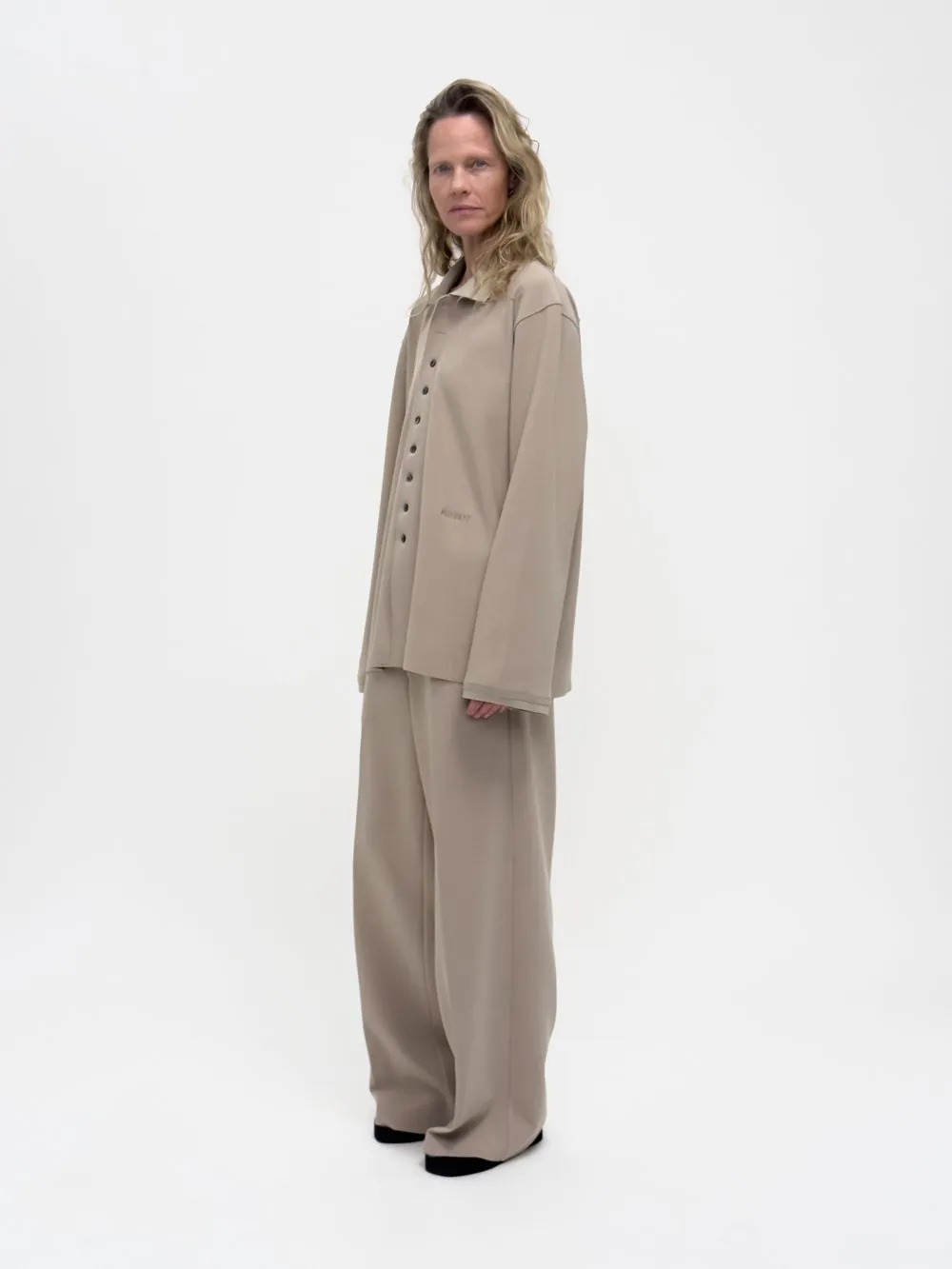 LAY2 RIB-COLLARED SHIRT sold by BIRROT product image thumbnail 3
