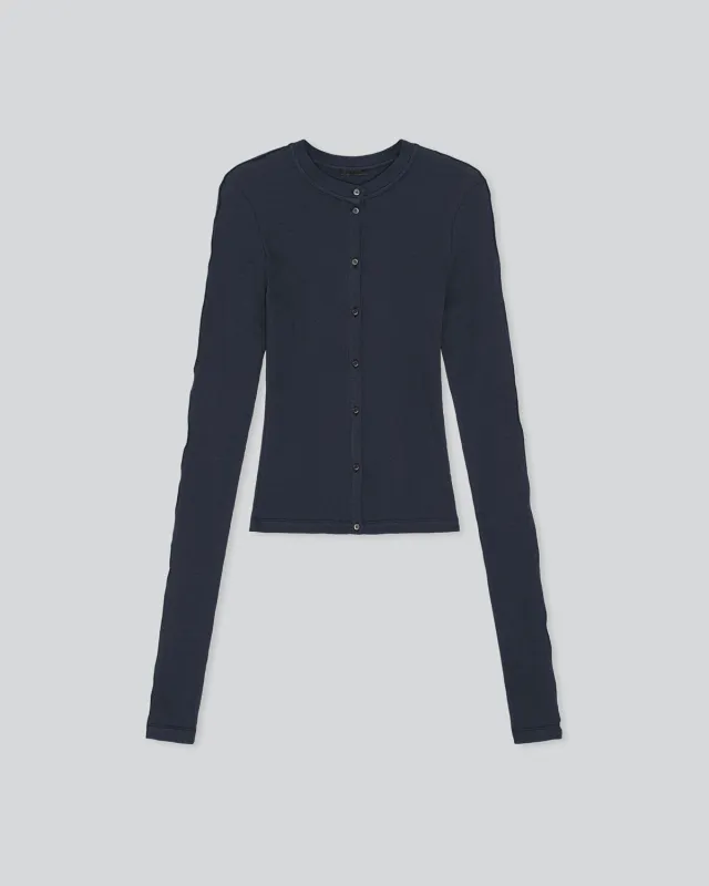 LINE CARDIGAN made by BIRROT