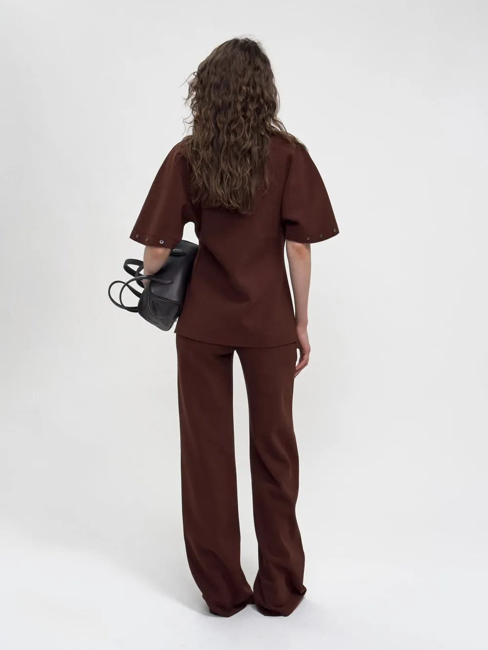 LAY3 HALF-SLEEVE BLOUSE sold by BIRROT product image thumbnail 4