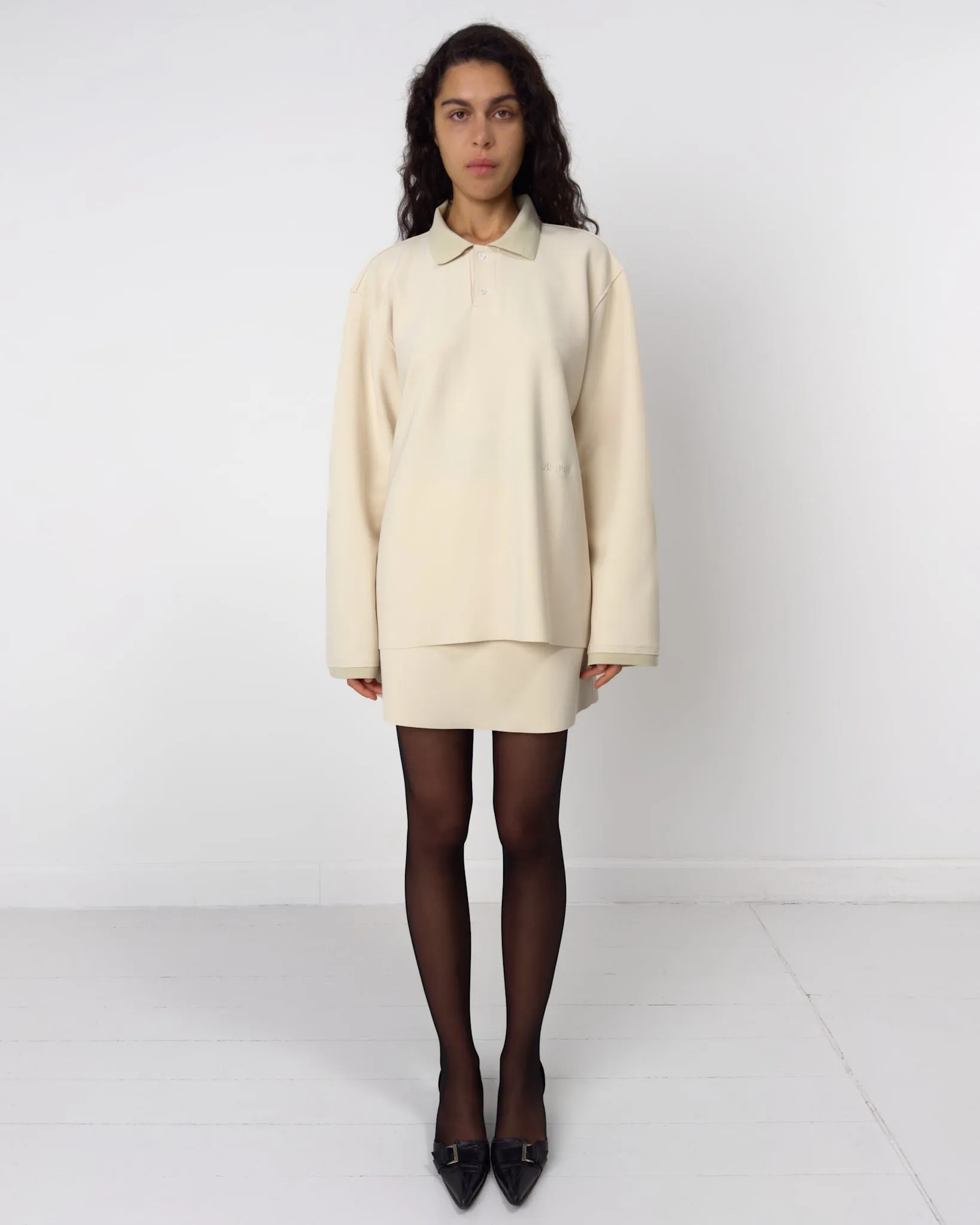LAY2 LONG-SLEEVE POLO sold by BIRROT product image thumbnail 2