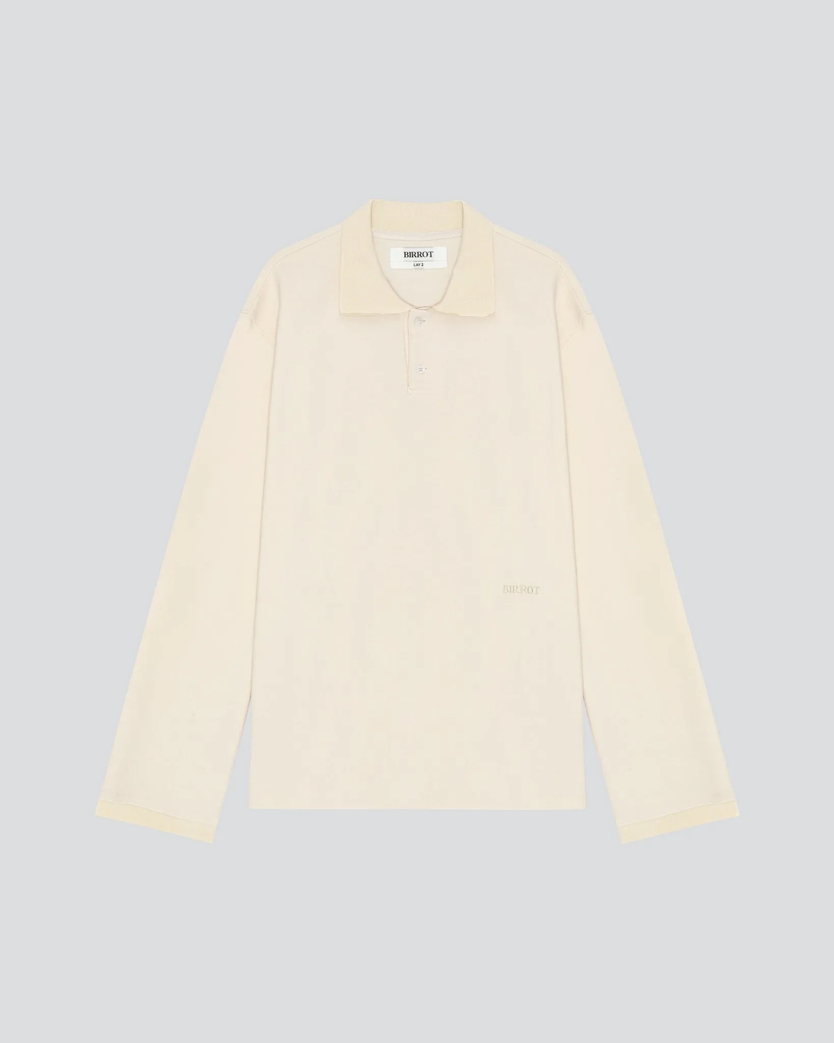 LAY2 LONG-SLEEVE POLO sold by BIRROT
