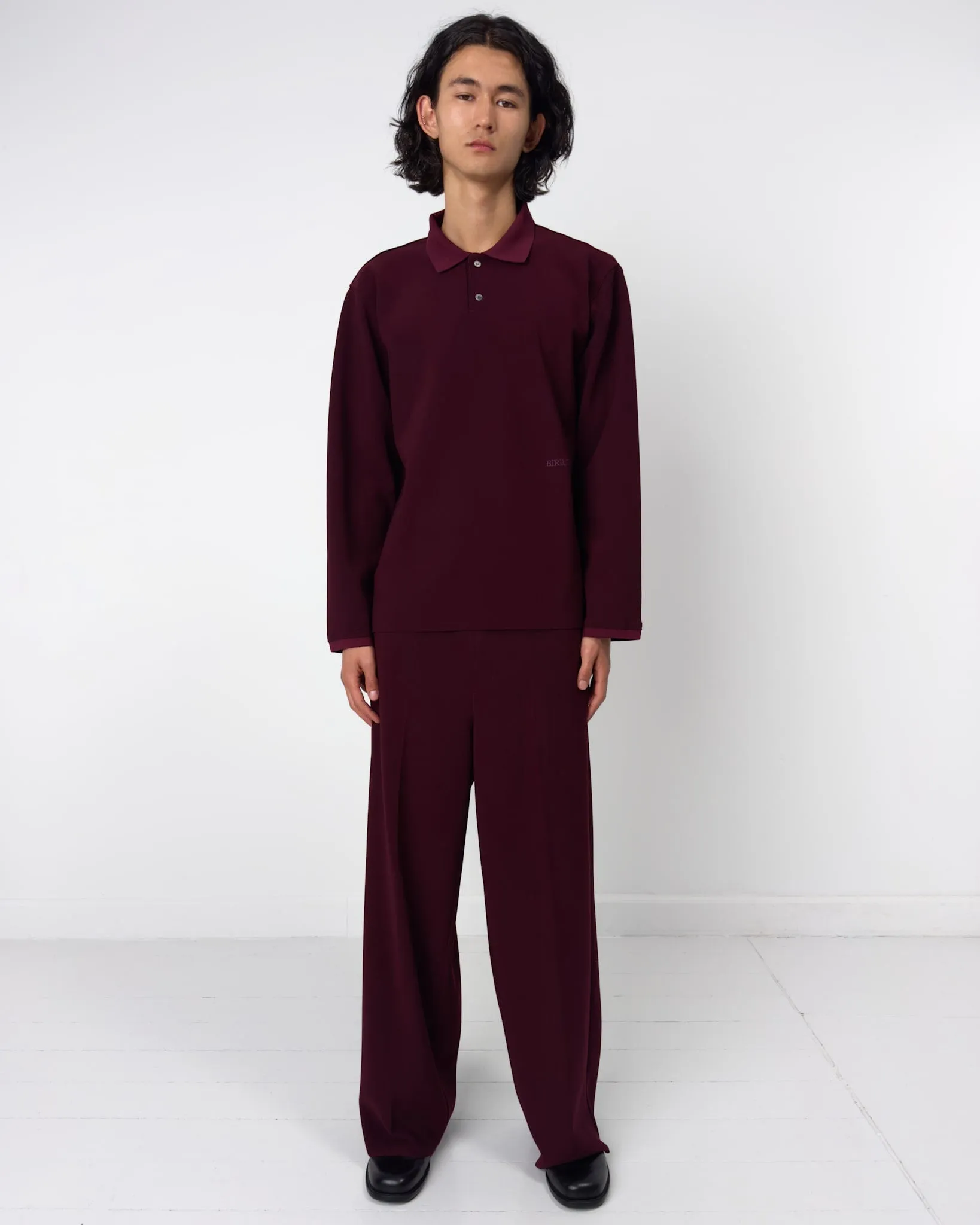 LAY2 LONG-SLEEVE POLO sold by BIRROT product image thumbnail 5