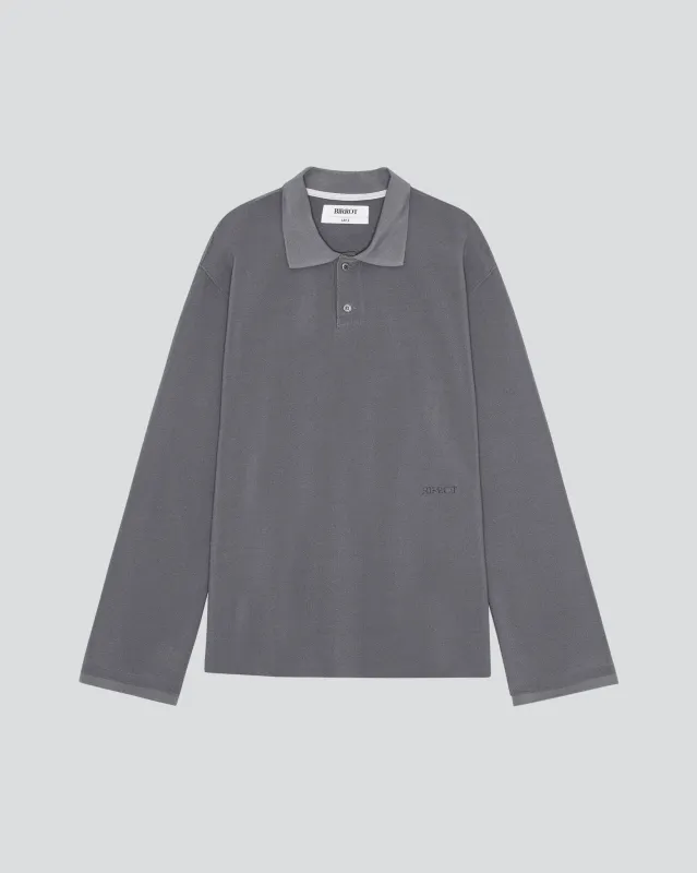 LAY2 LONG-SLEEVE POLO made by BIRROT