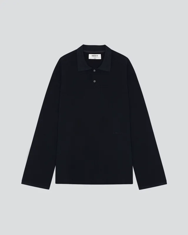 LAY2 LONG-SLEEVE POLO made by BIRROT