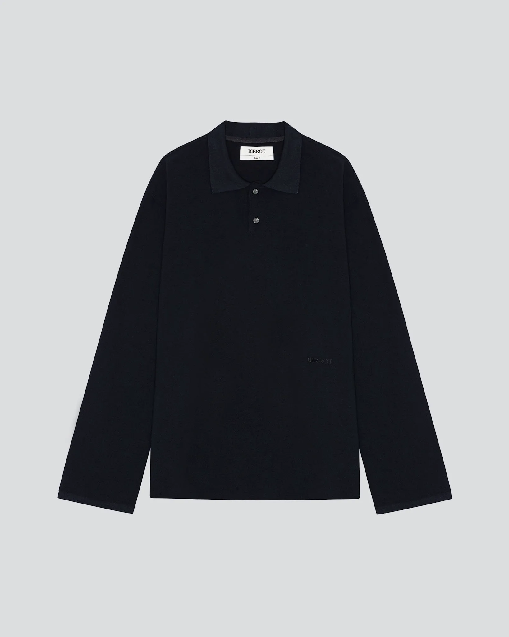 LAY2 LONG-SLEEVE POLO sold by BIRROT