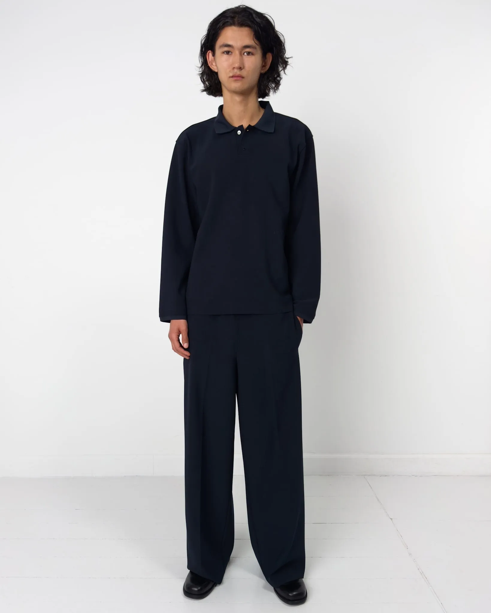 LAY2 LONG-SLEEVE POLO sold by BIRROT product image thumbnail 5
