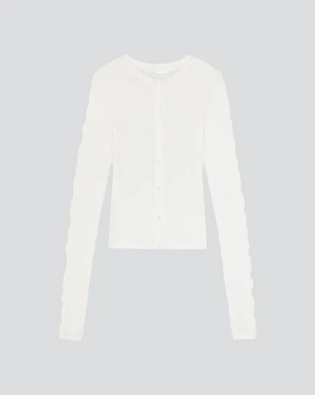 LINE CARDIGAN made by BIRROT