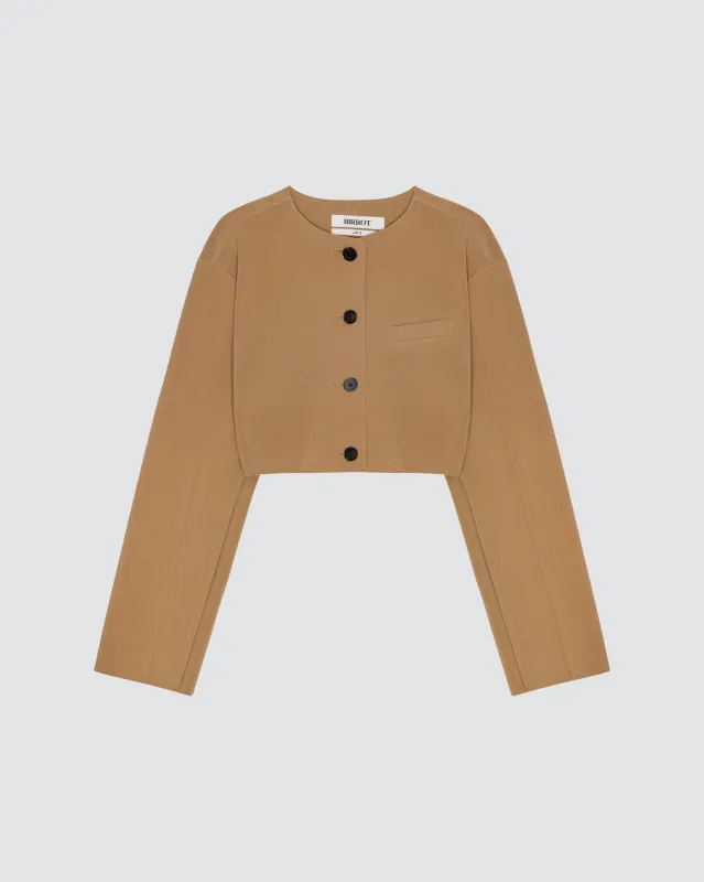 LAY3 SHORT JACKET made by BIRROT