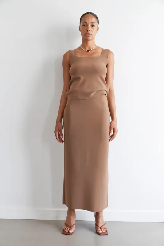 SLEEVELESS TOP made by BIRROT