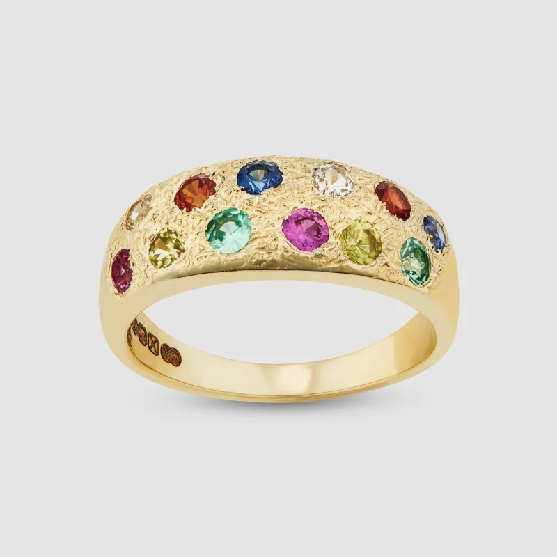 Mini Riviera Ring made by Bleue Burnham