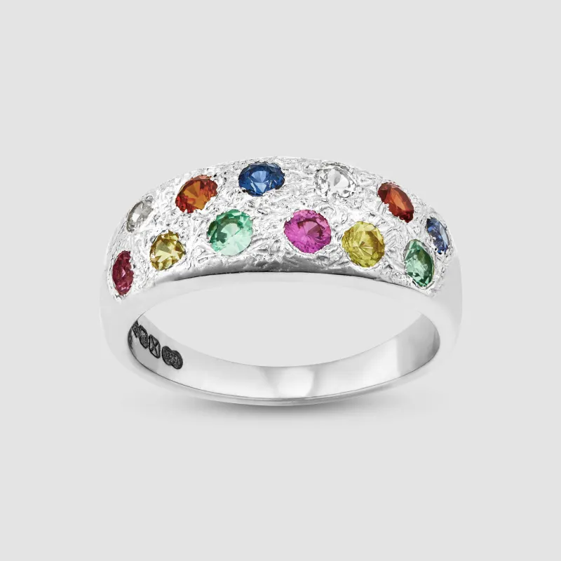 Mini Riviera Ring made by Bleue Burnham