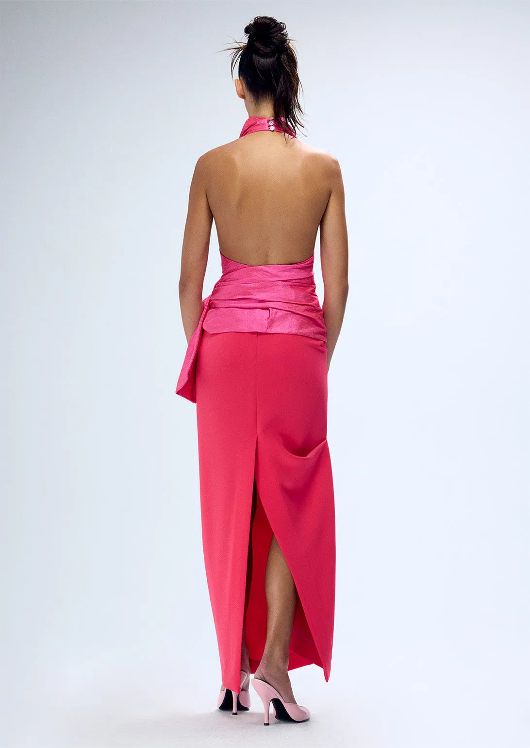 SILK SARONG TOP sold by Christopher John Rogers product image thumbnail 2